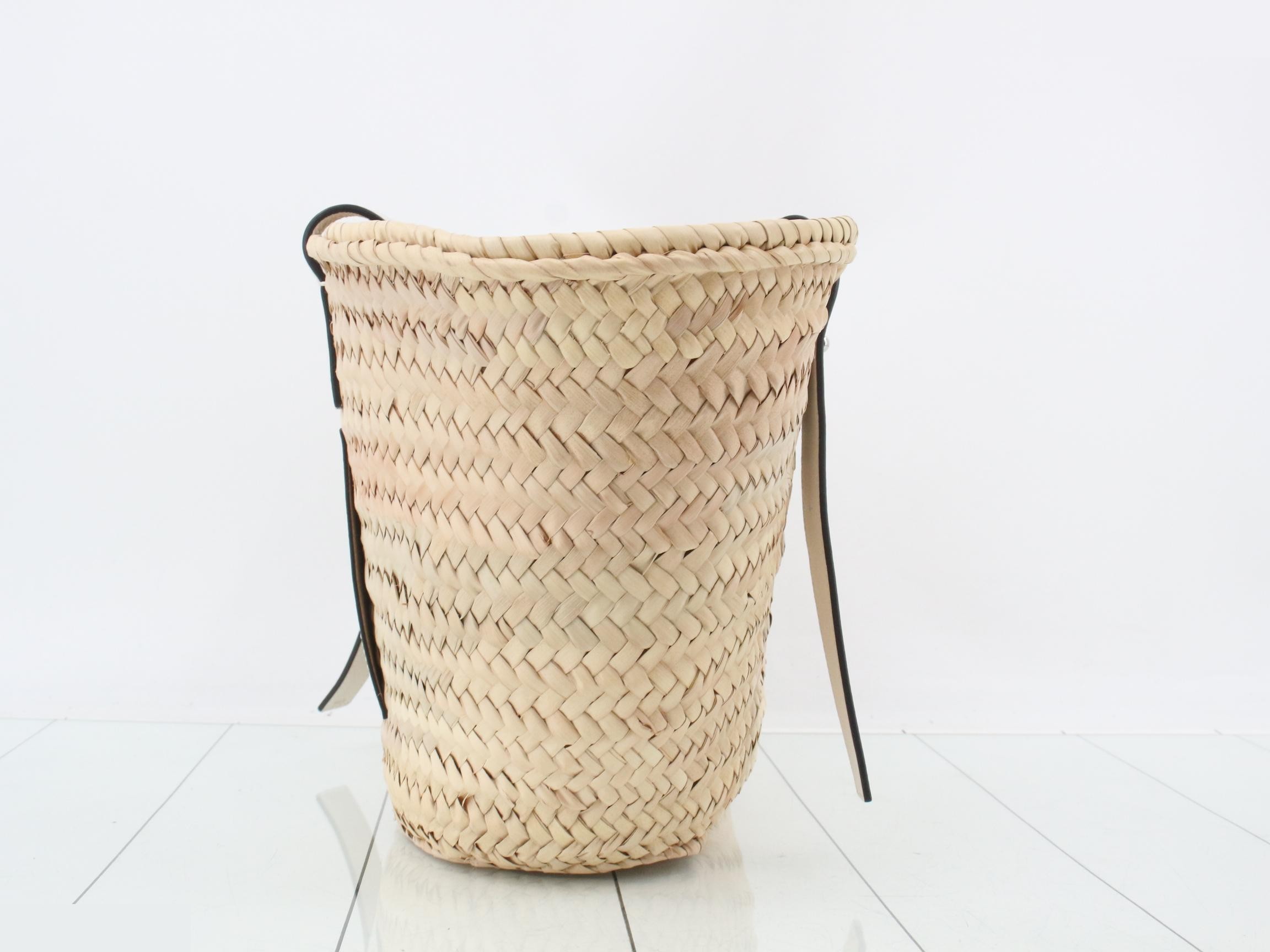 Excellent condition LOEWE Anagram Basket Tote Bag — view 3
