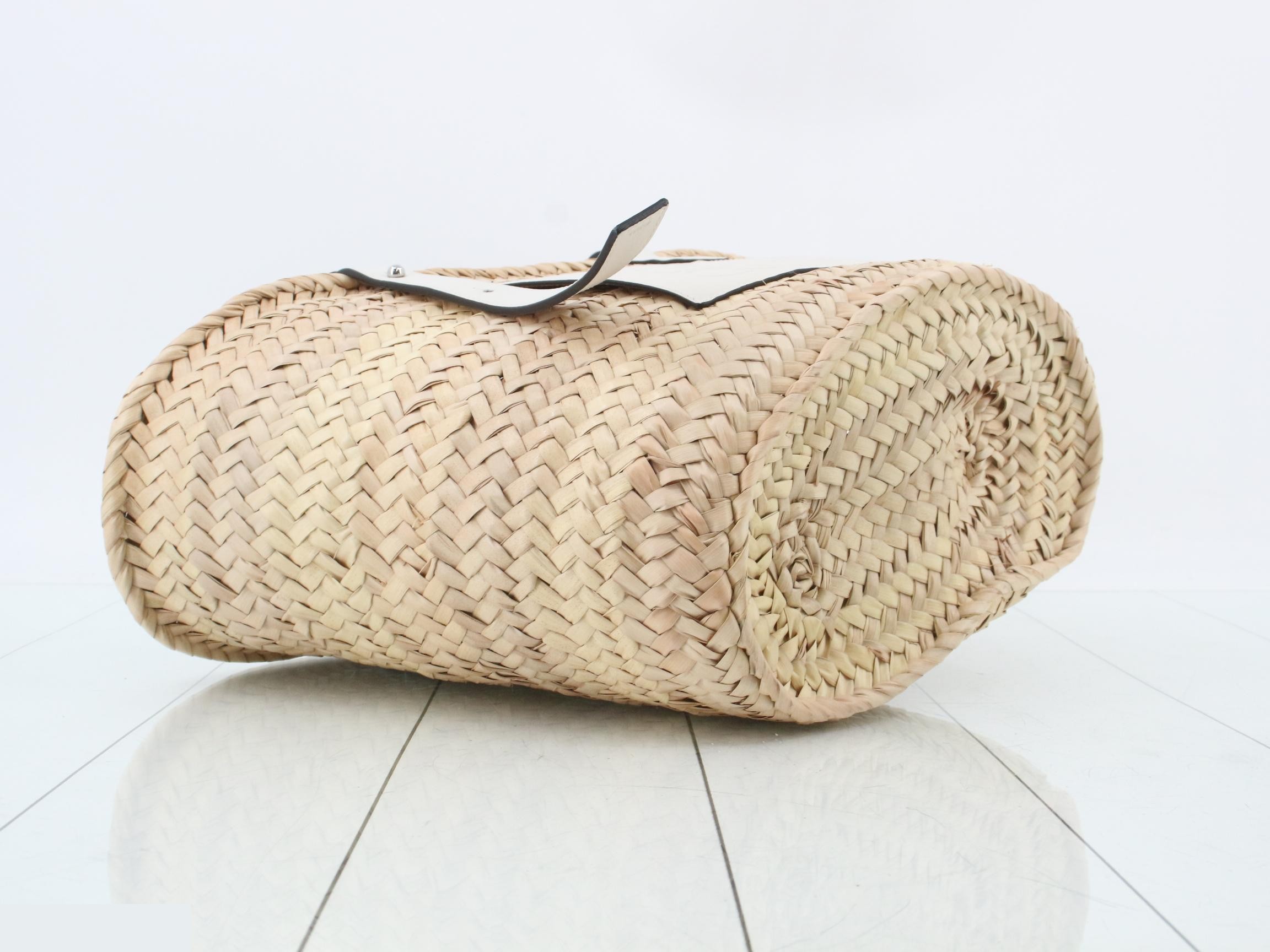 Excellent condition LOEWE Anagram Basket Tote Bag — view 5