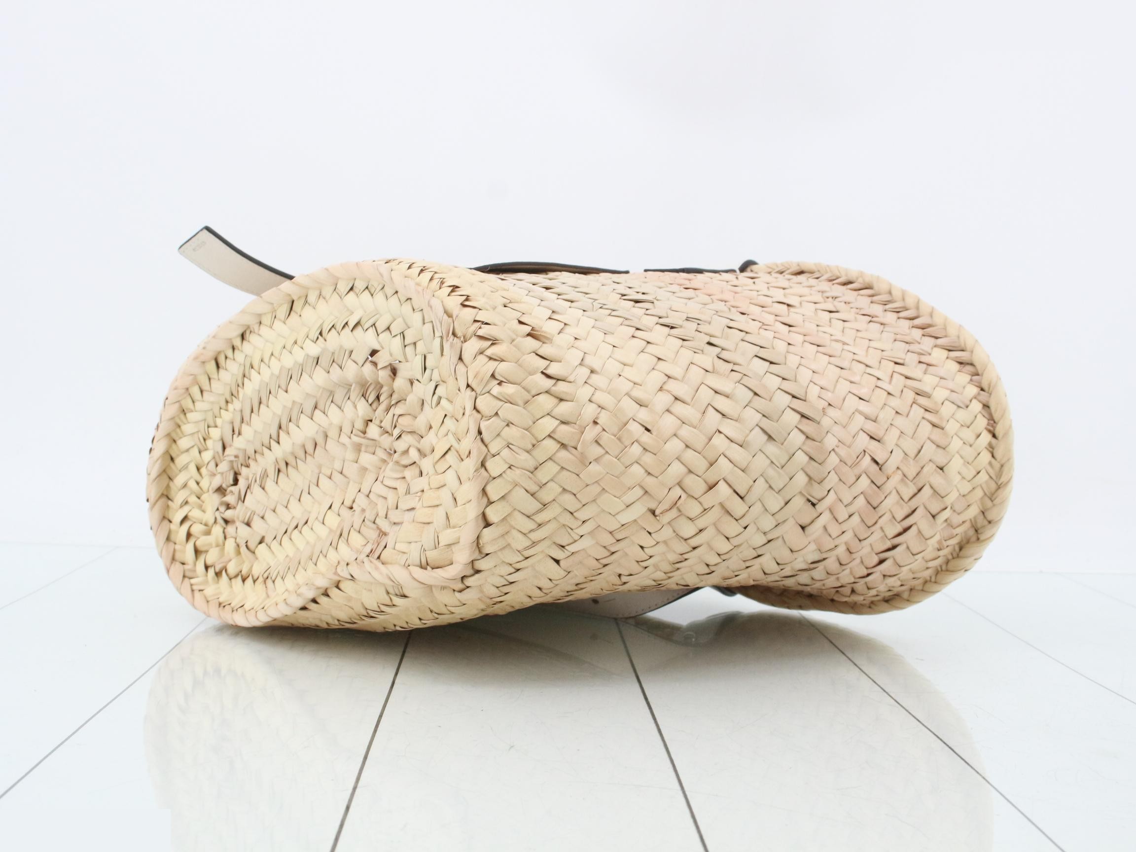 Excellent condition LOEWE Anagram Basket Tote Bag — view 6