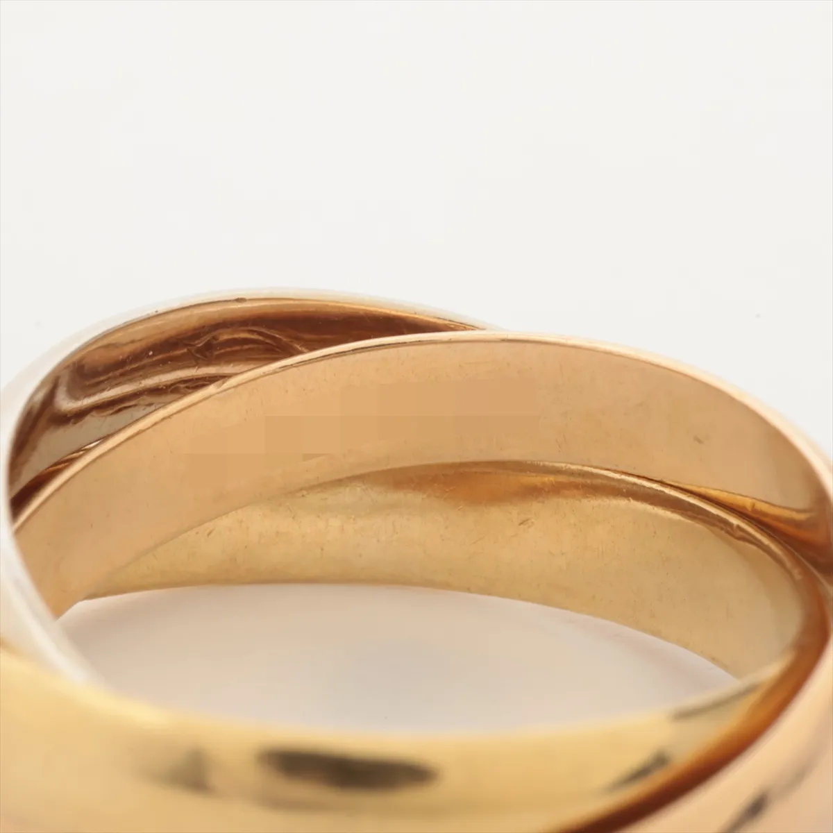 Trinity Ring 750 (Yellow Gold x Pink Gold x White Gold) 6.9g 50 AO291M — view 4