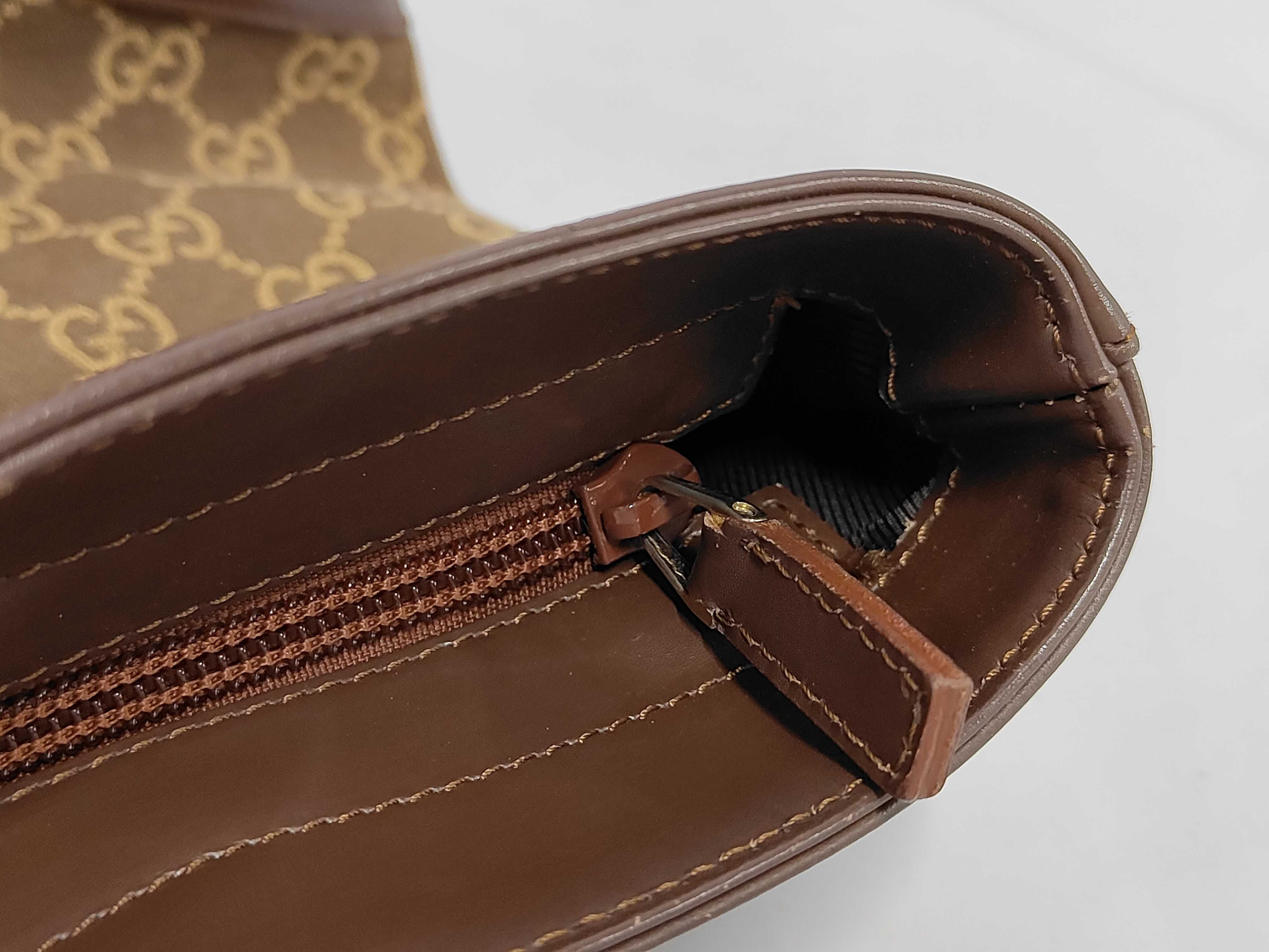 GG Canvas Handbag 002.1119 Brown Handbag — view 11