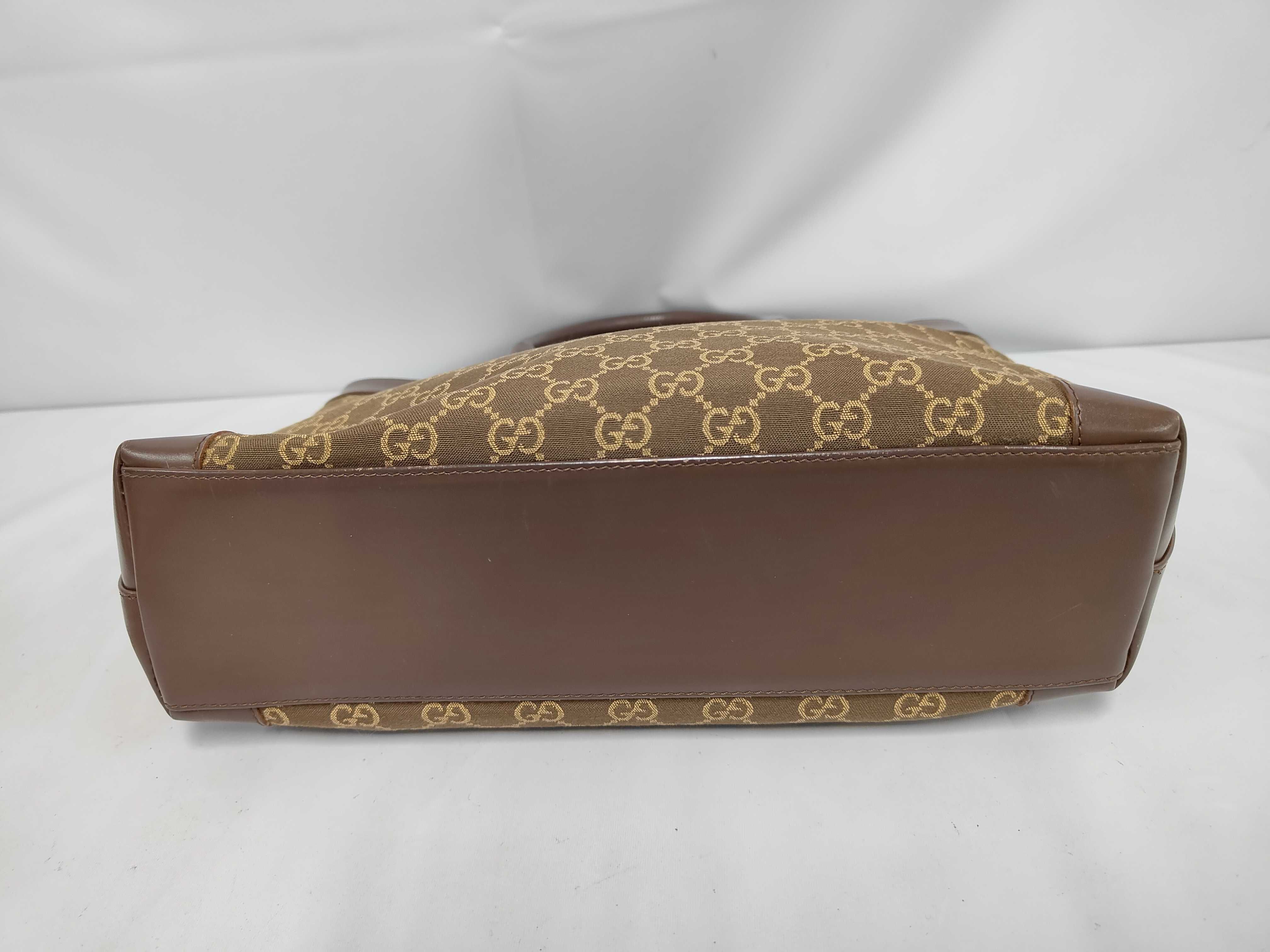 GG Canvas Handbag 002.1119 Brown Handbag — view 3