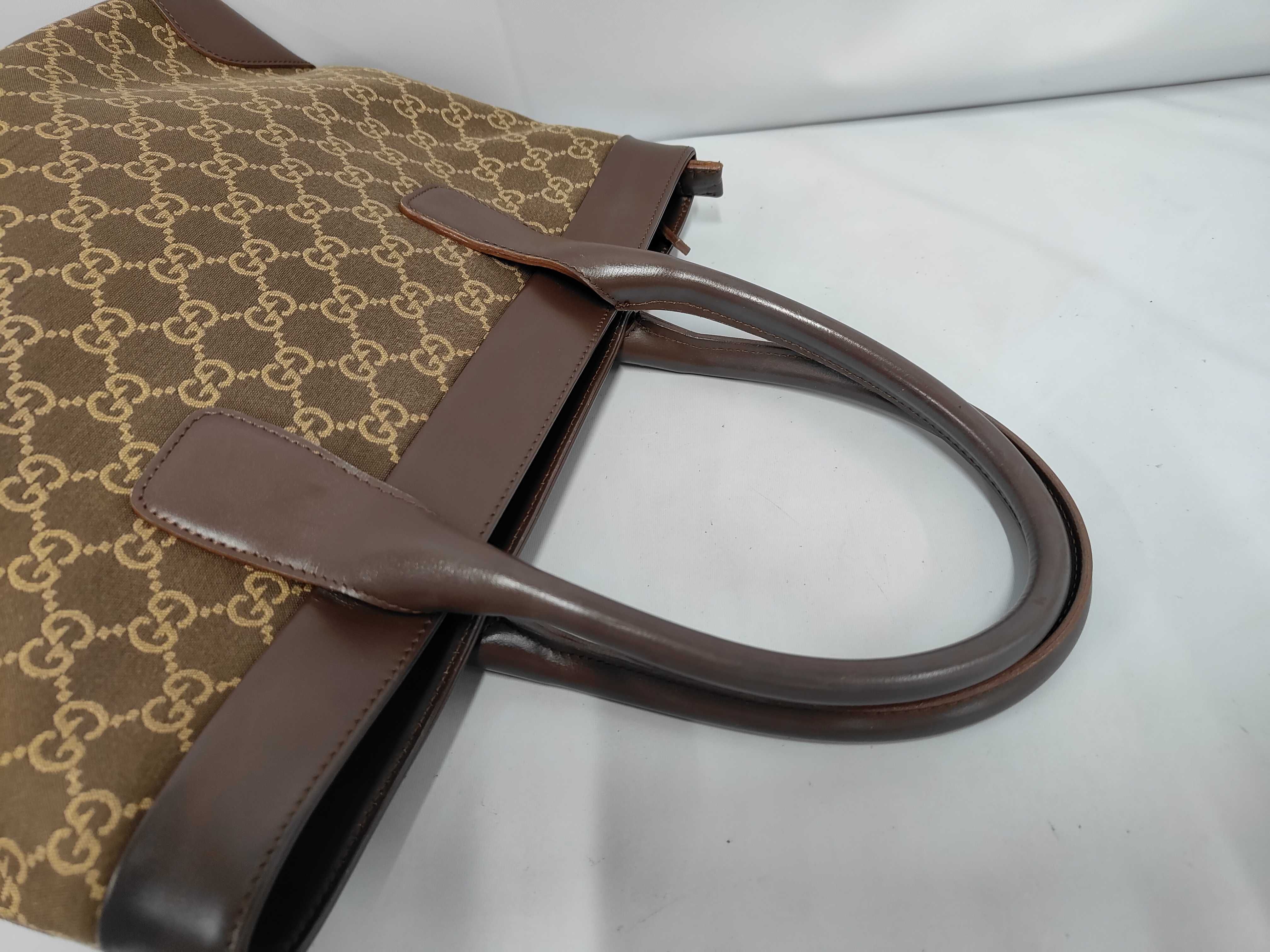 GG Canvas Handbag 002.1119 Brown Handbag — view 5