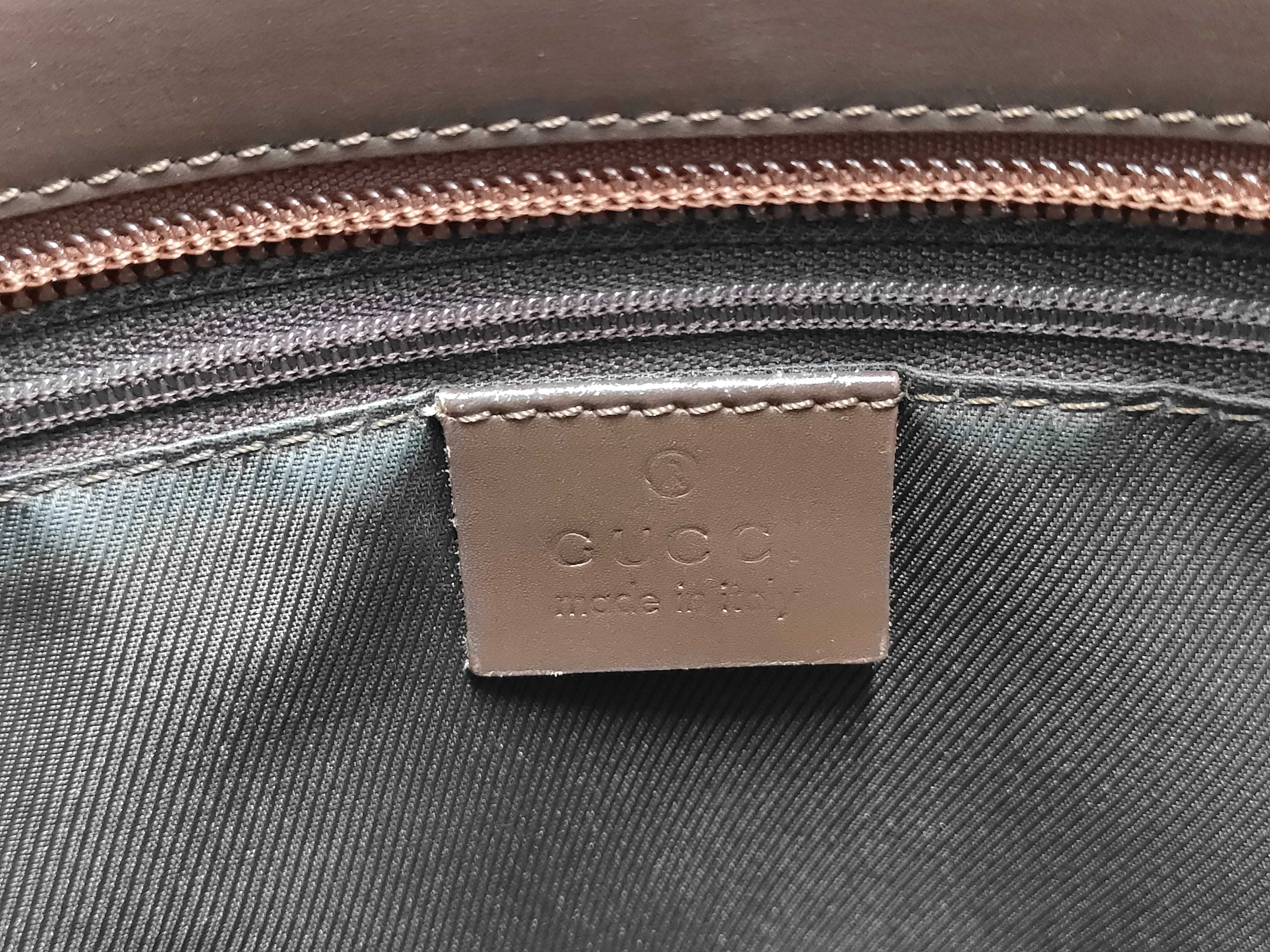 GG Canvas Handbag 002.1119 Brown Handbag — view 9