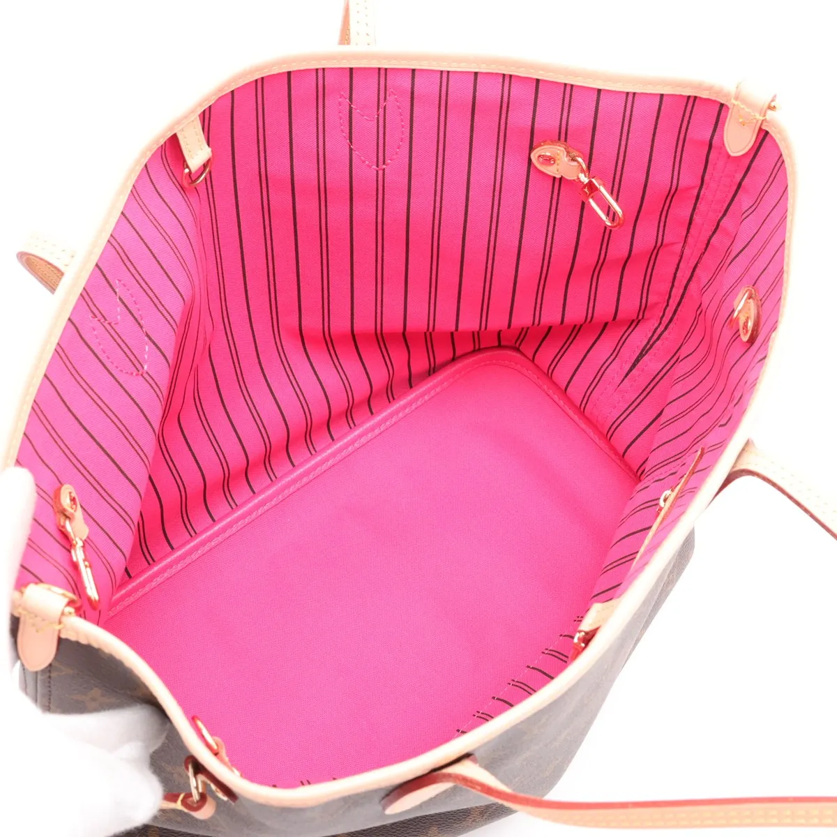 Monogram Neverfull Inside Out MM M12257 Brown (RFID detected) — view 8