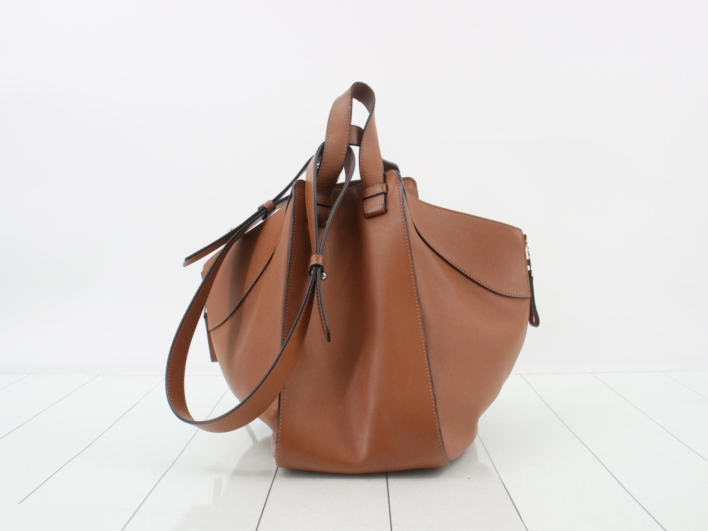 Hammock Leather 6-Way Bag, Brown — view 2