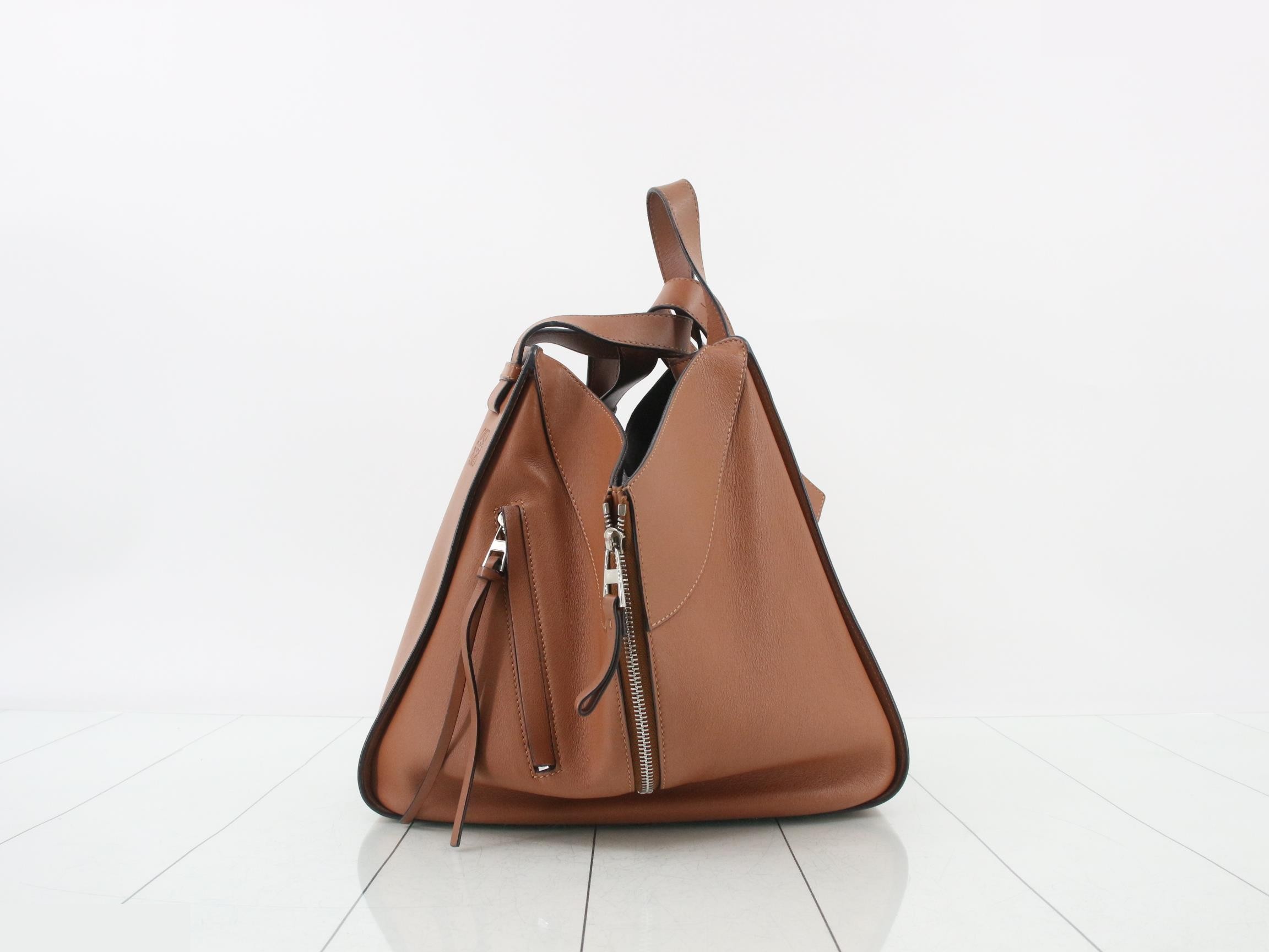 Hammock Leather 6-Way Bag, Brown — view 3