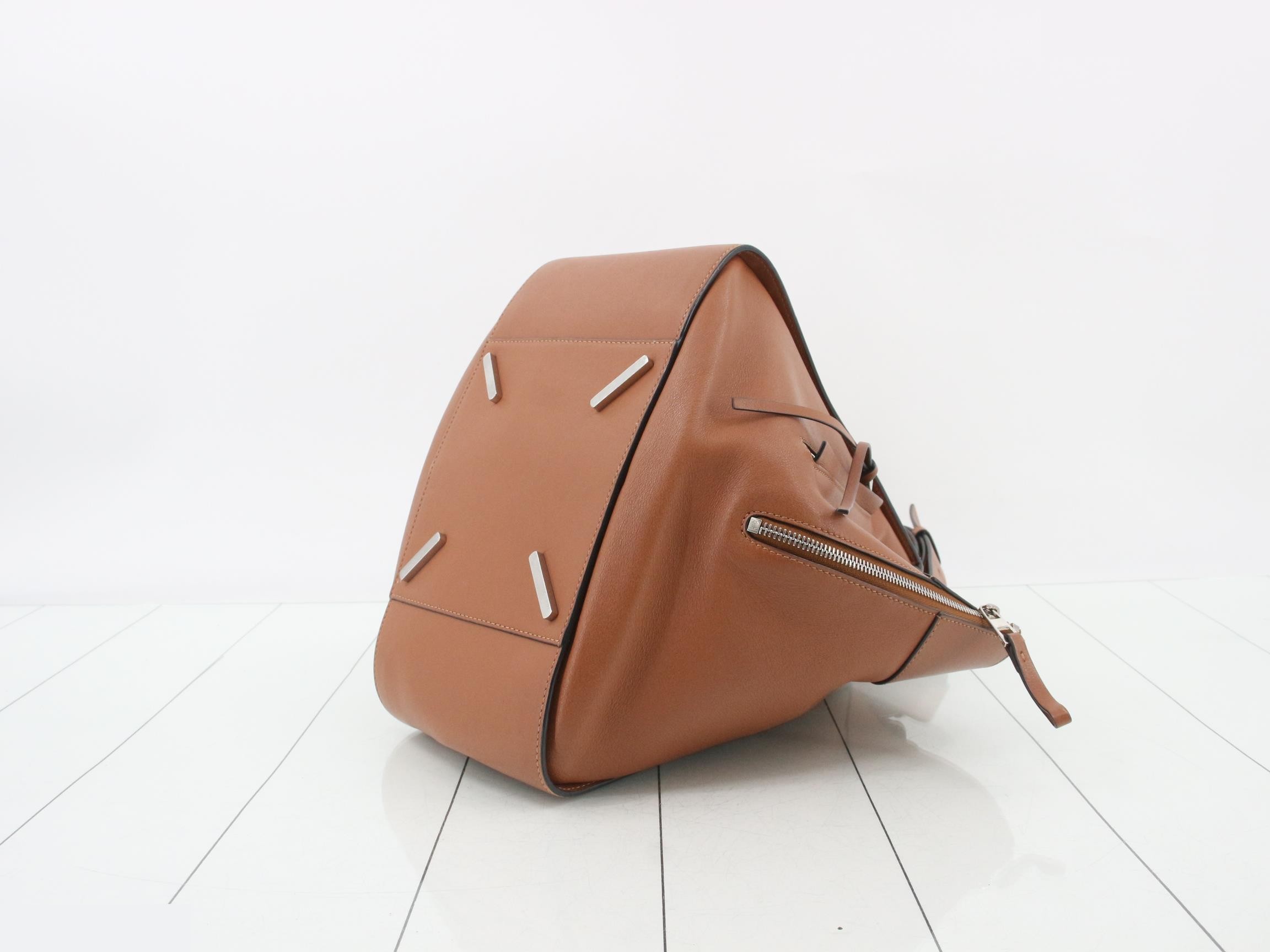 Hammock Leather 6-Way Bag, Brown — view 6