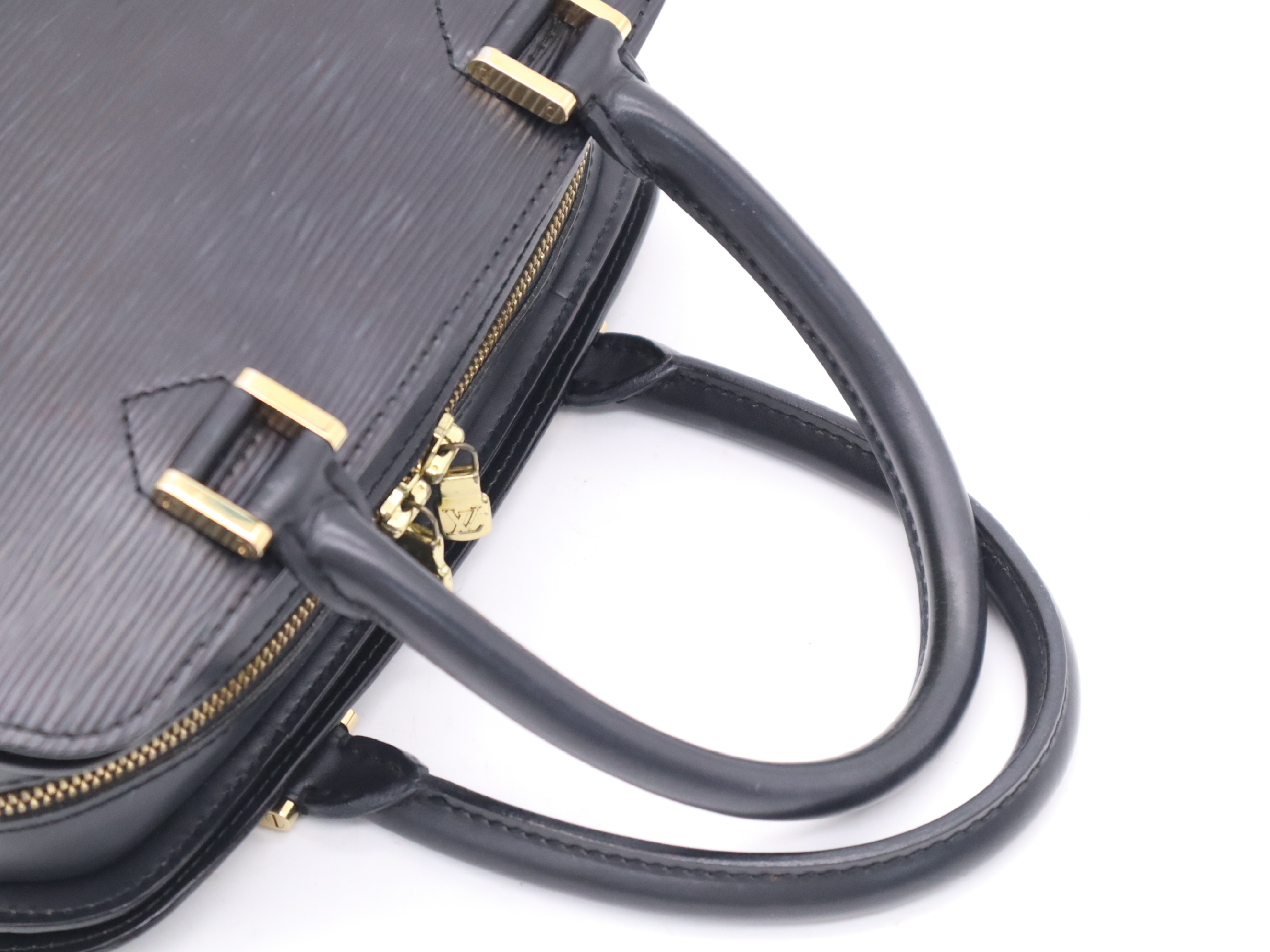 M52052 Epi Pont Neuf Noir Handbag — view 6