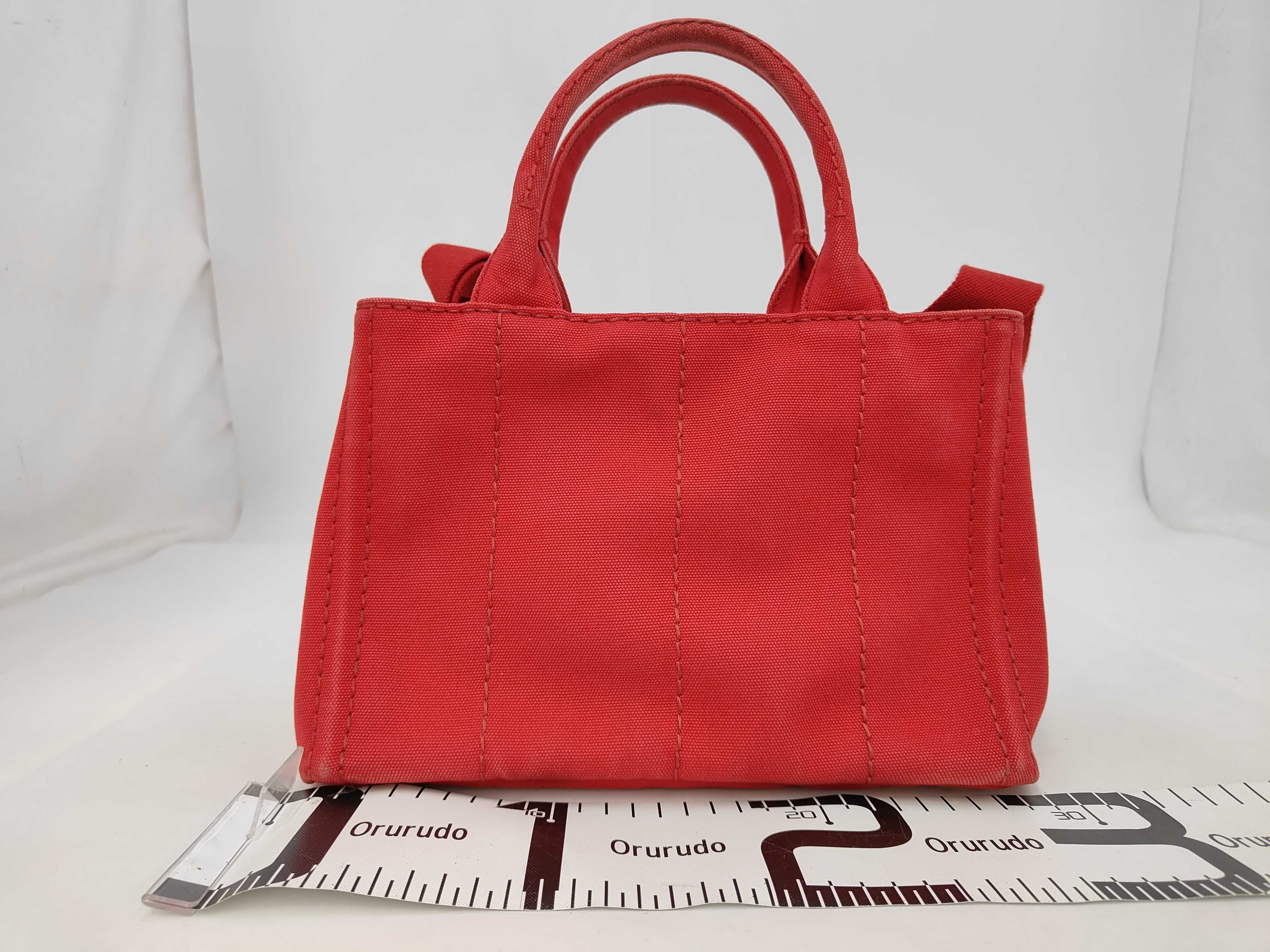 Canapa 2-Way Handbag, Red, B2439G — view 2