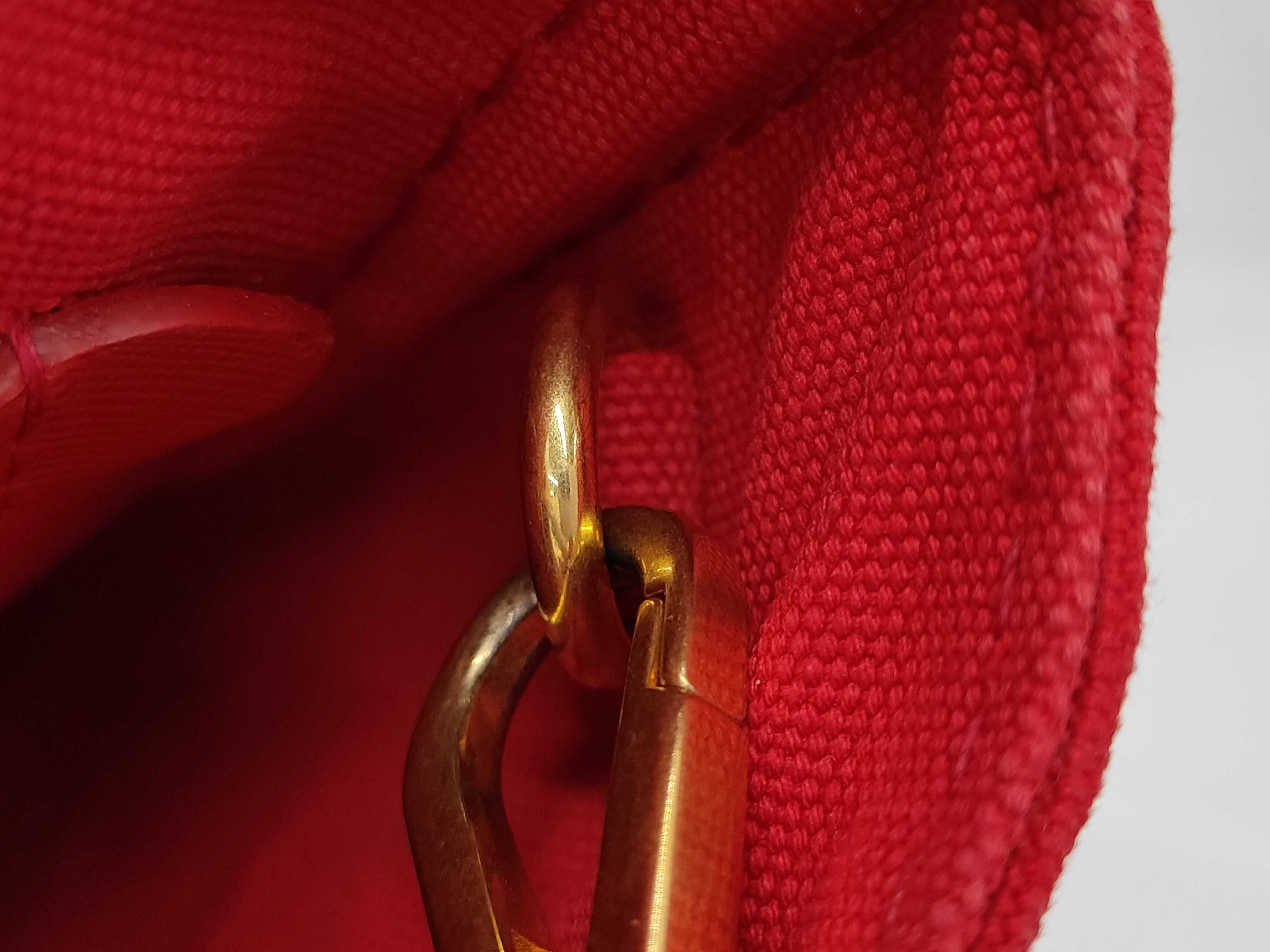 Canapa 2-Way Handbag, Red, B2439G — view 11