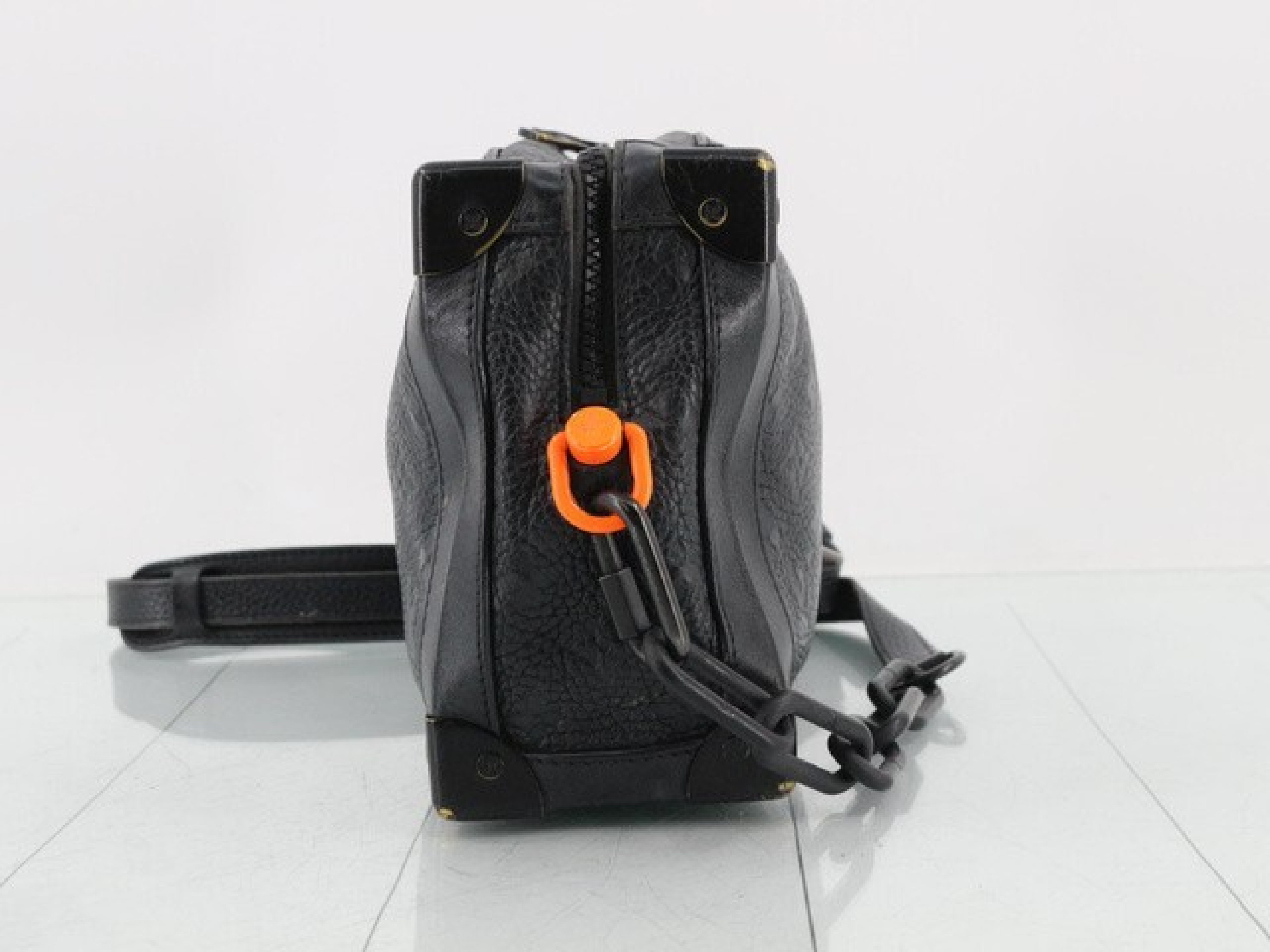 Monogram Taurillon DU0129 Soft Trunk Shoulder Bag — view 6