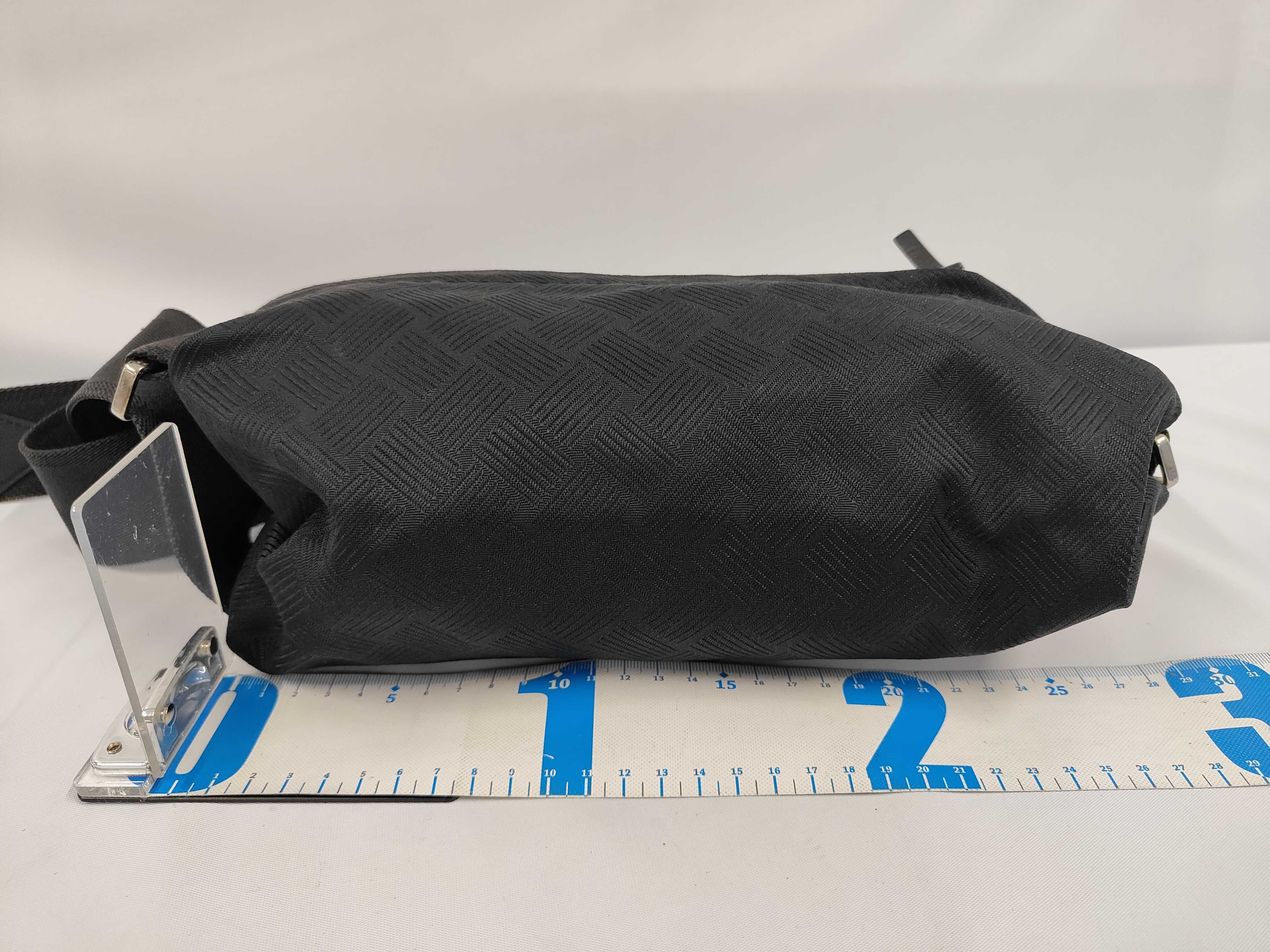 Nylon x Polyester Crossbody Bag Shoulder Bag Black Waist Bag — view 2