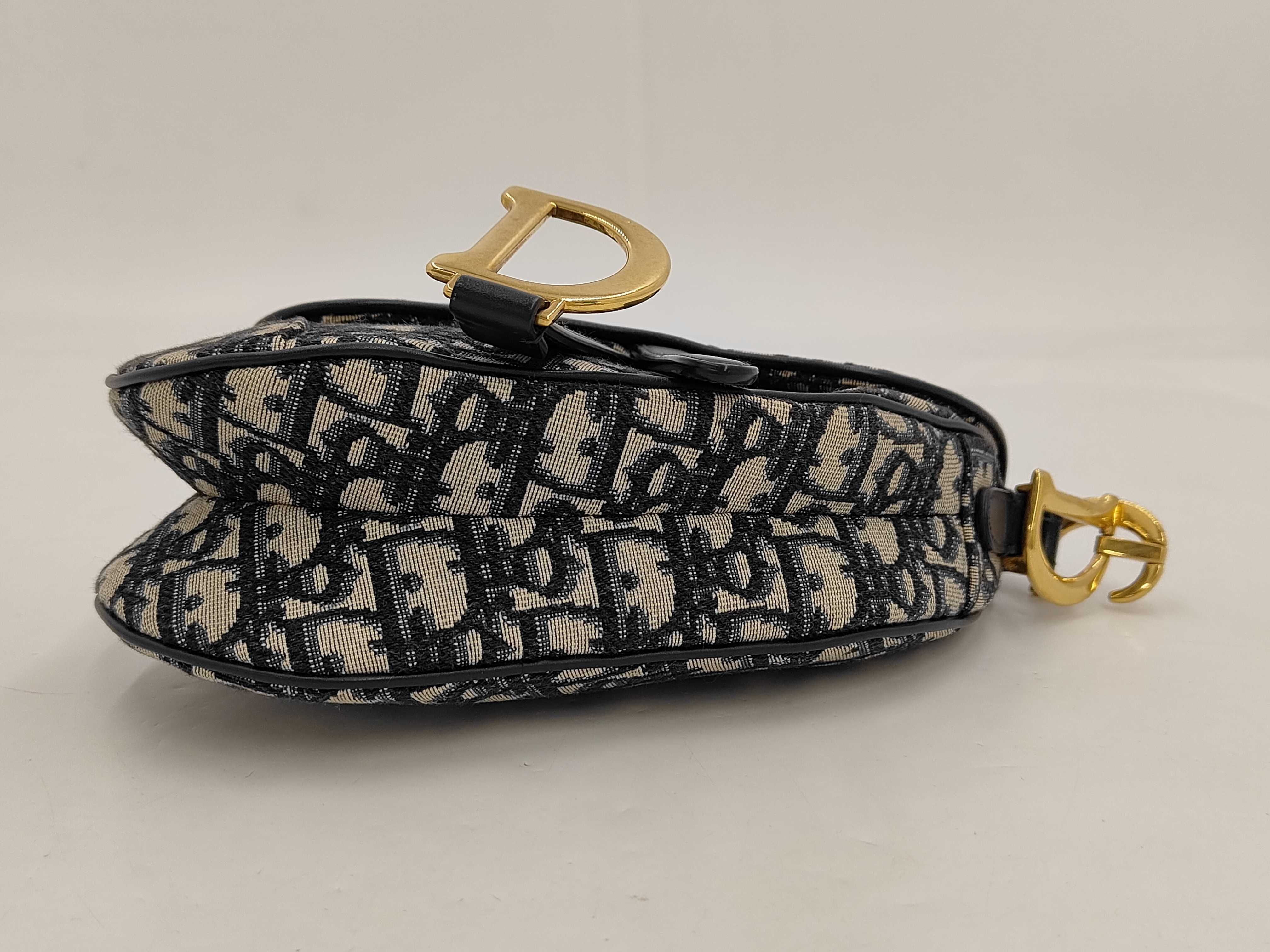 Oblique Saddle Handbag — view 3