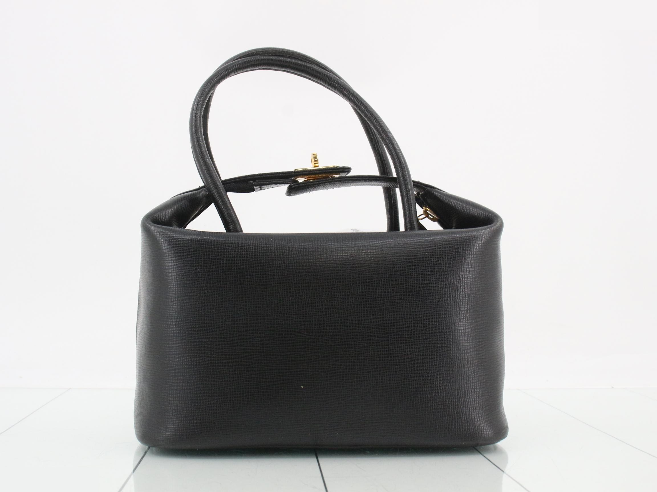 Leather vanity handbag — view 2