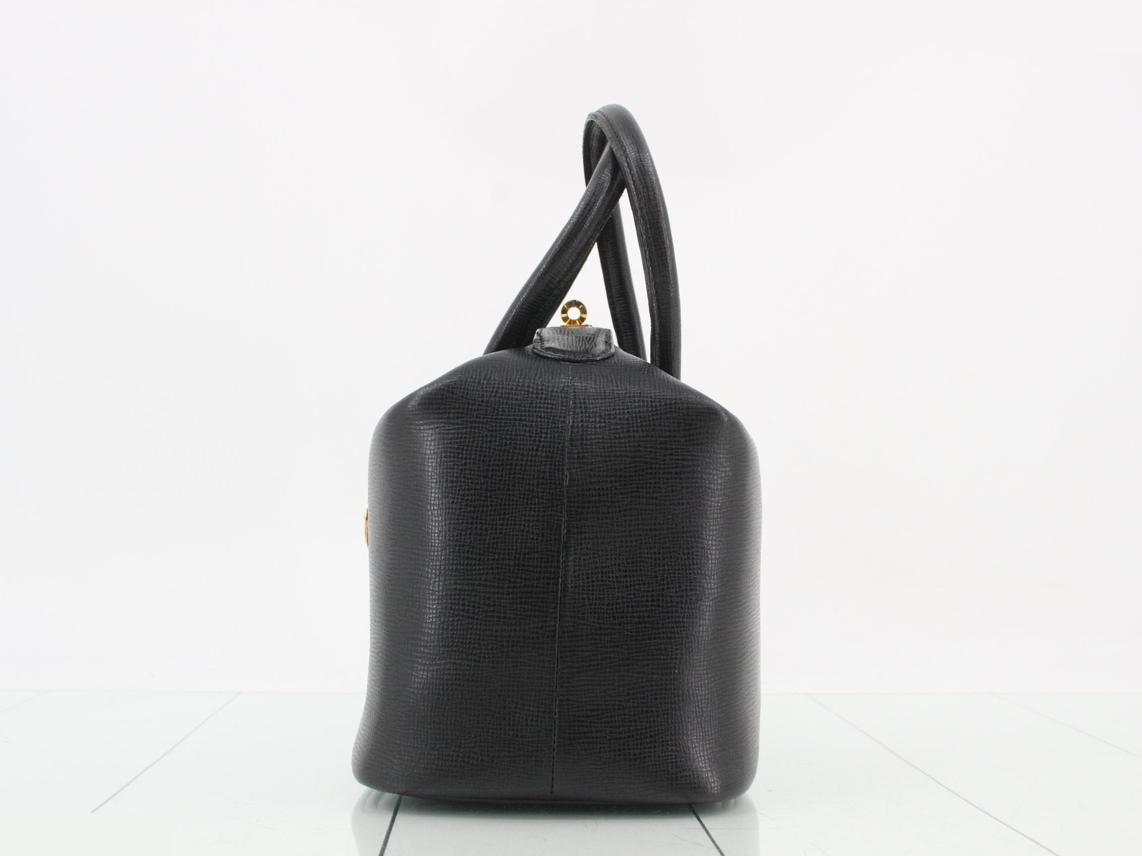 Leather vanity handbag — view 3