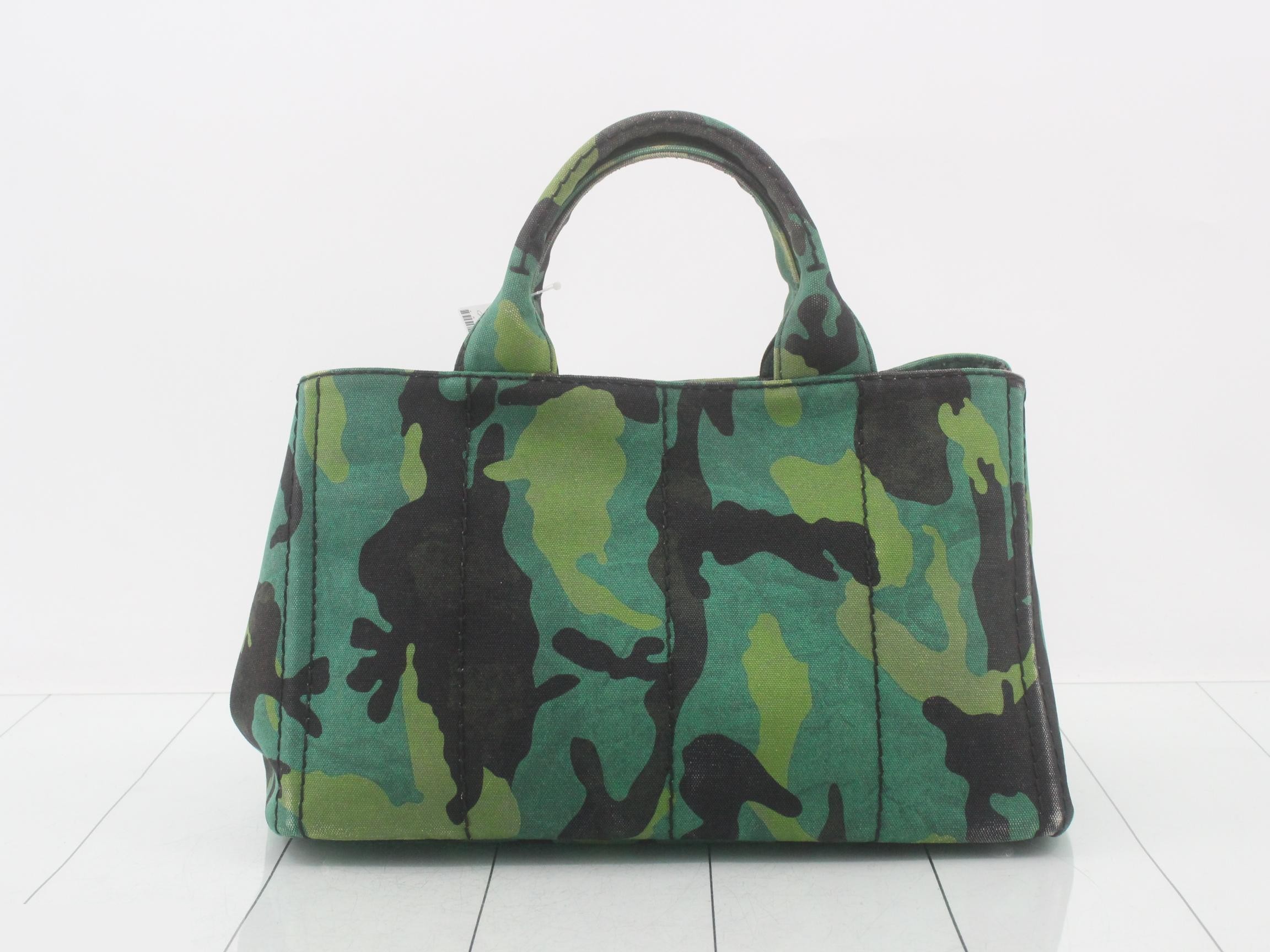 Canapa Camouflage Tote Bag with Triangle Logo — view 2