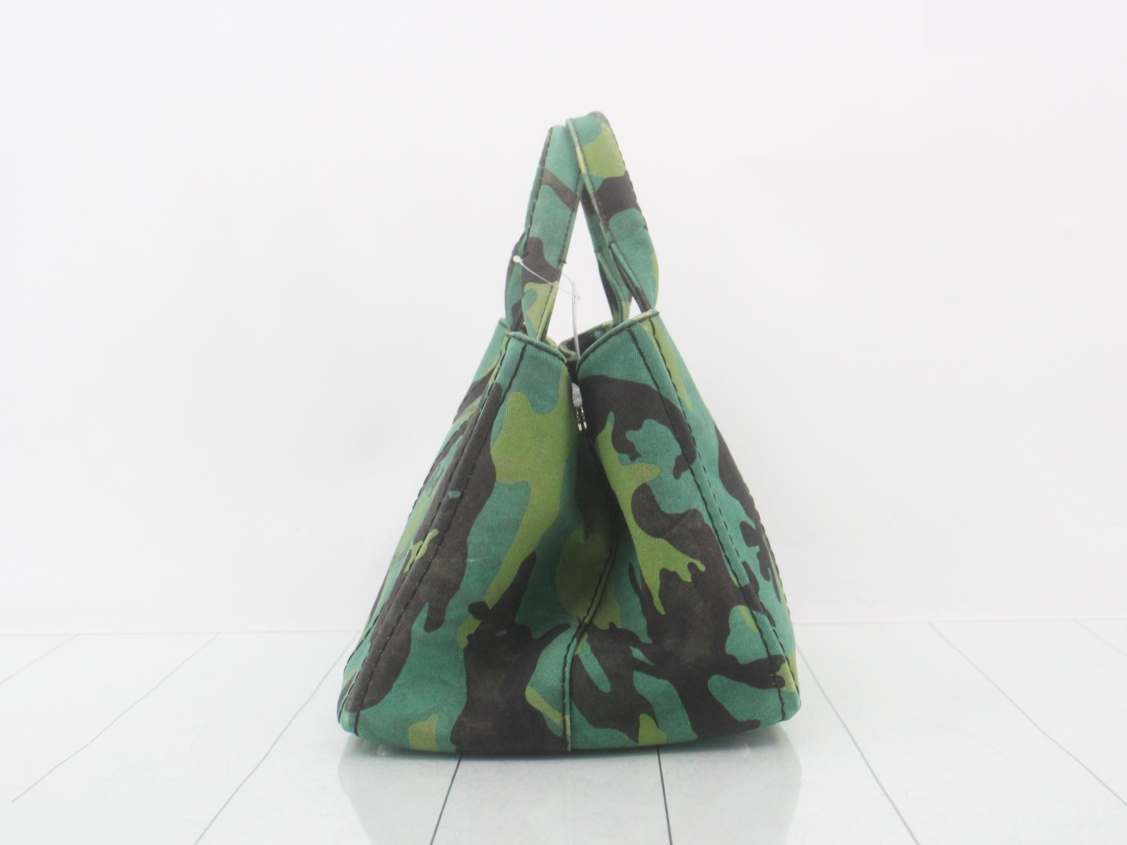 Canapa Camouflage Tote Bag with Triangle Logo — view 3