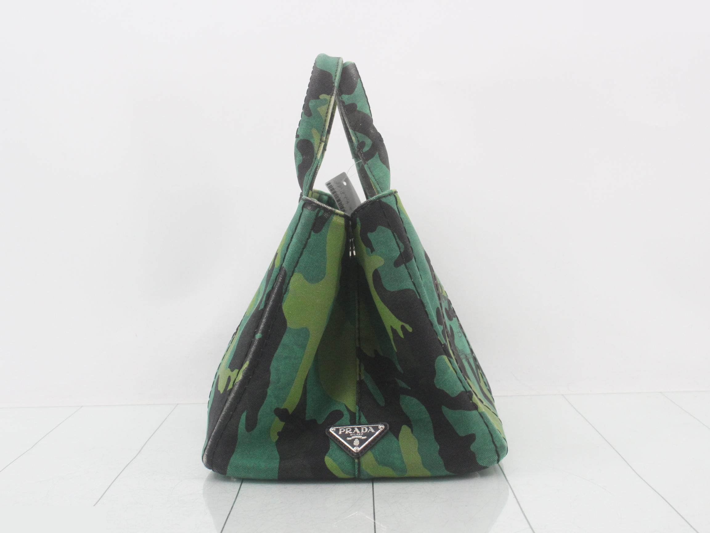 Canapa Camouflage Tote Bag with Triangle Logo — view 4