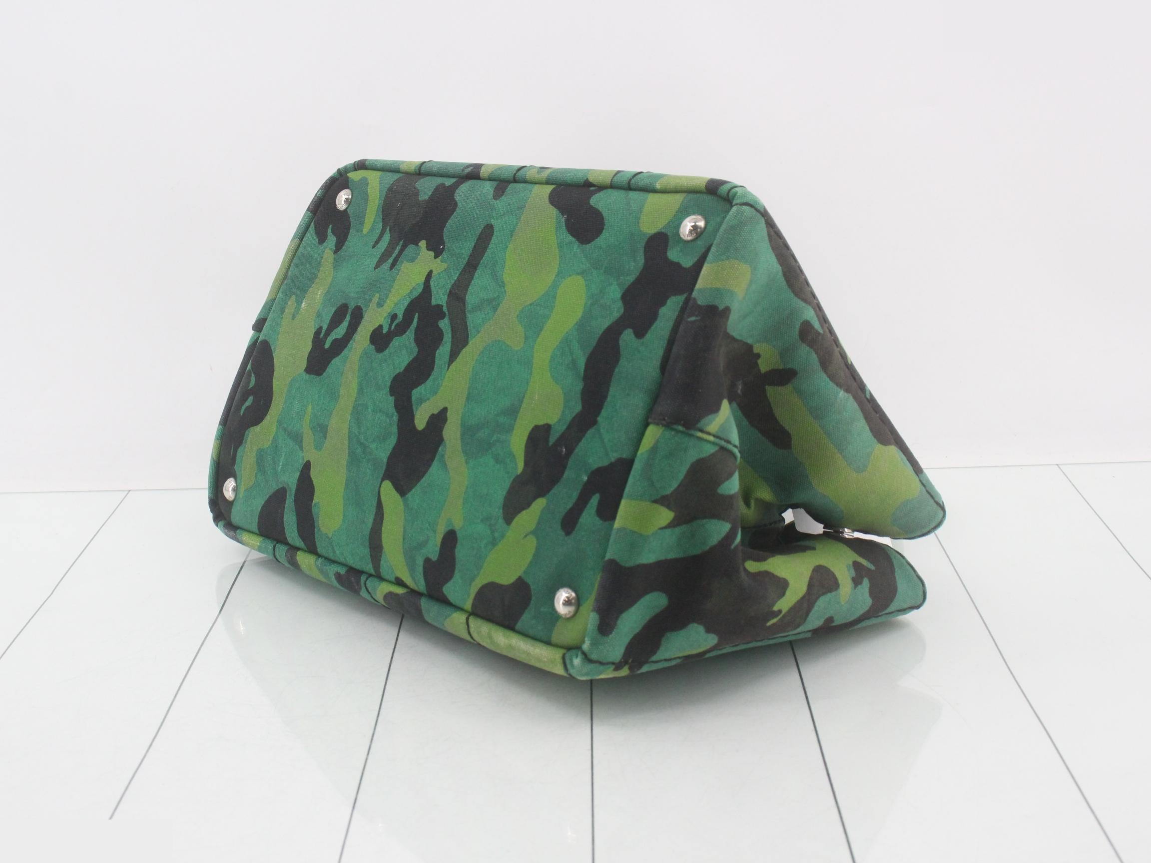Canapa Camouflage Tote Bag with Triangle Logo — view 6