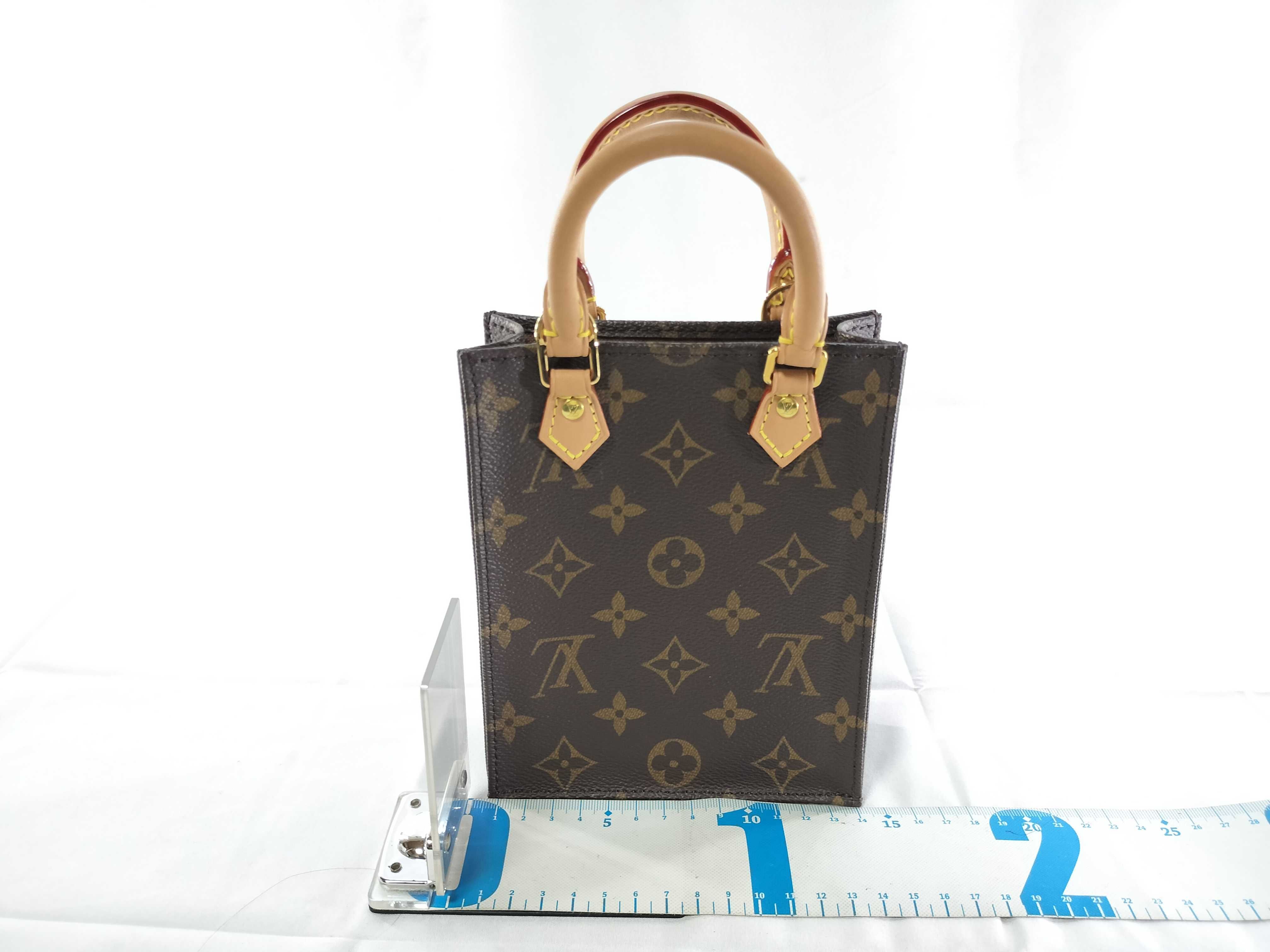 Monogram Petite Sac Plat RFID Handbag — view 2