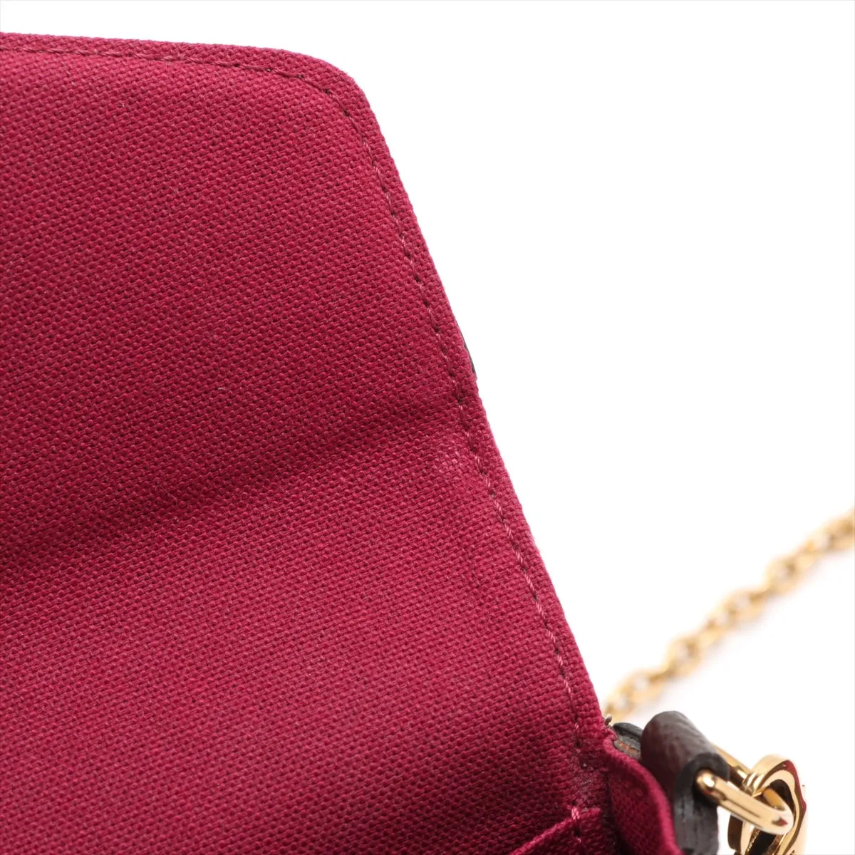 Monogram Pochette Félicie M81896 CA1200 Brown RFID reaction — view 12