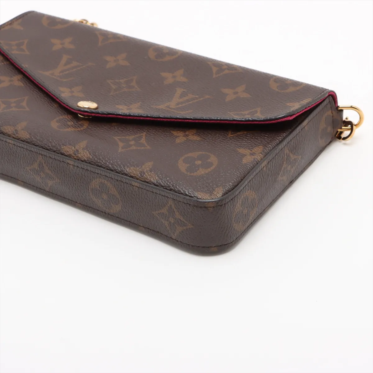 Monogram Pochette Félicie M81896 CA1200 Brown RFID reaction — view 3