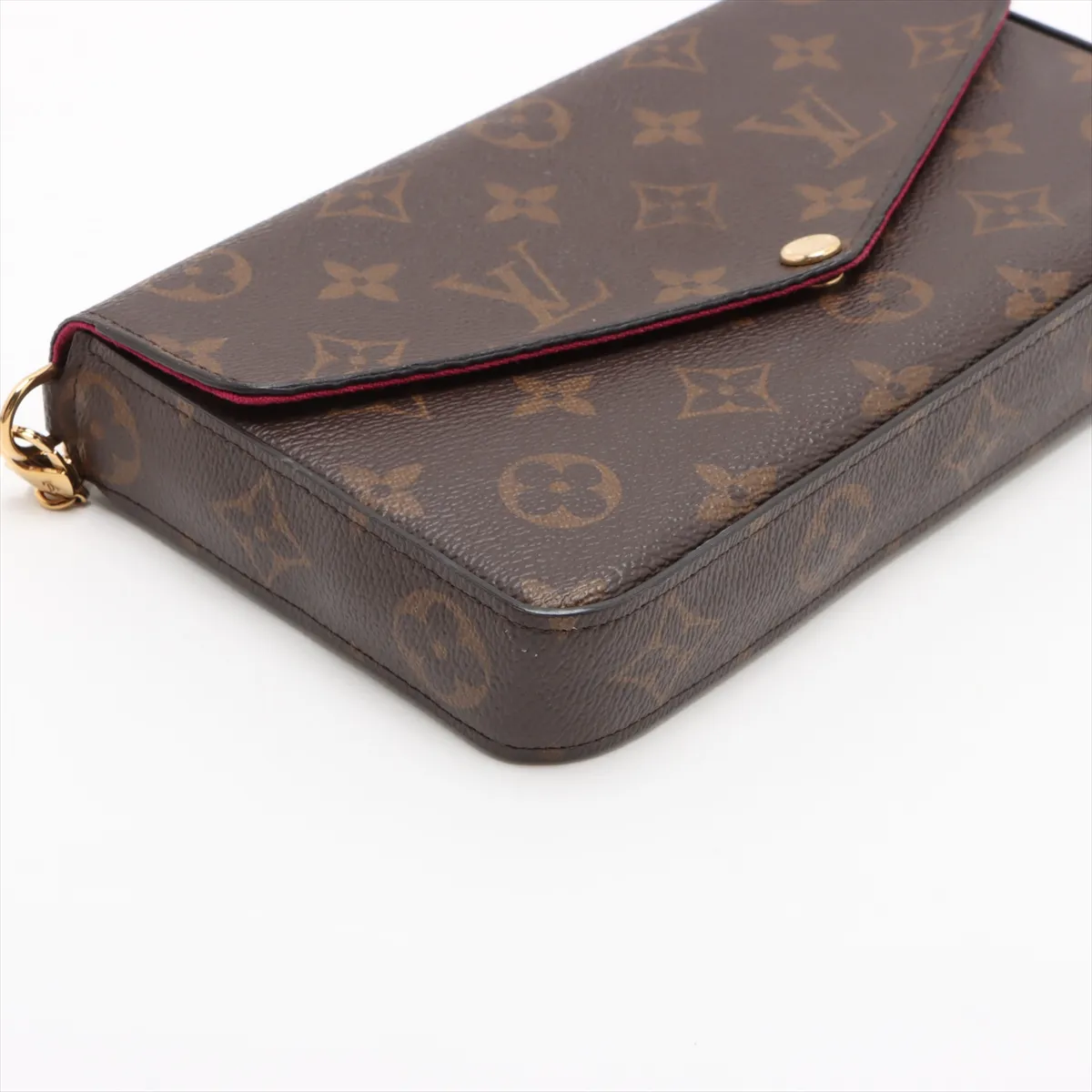 Monogram Pochette Félicie M81896 CA1200 Brown RFID reaction — view 4
