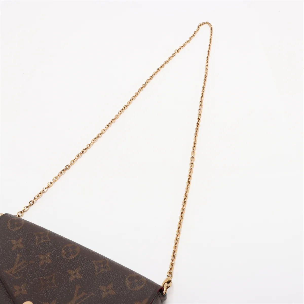 Monogram Pochette Félicie M81896 CA1200 Brown RFID reaction — view 5