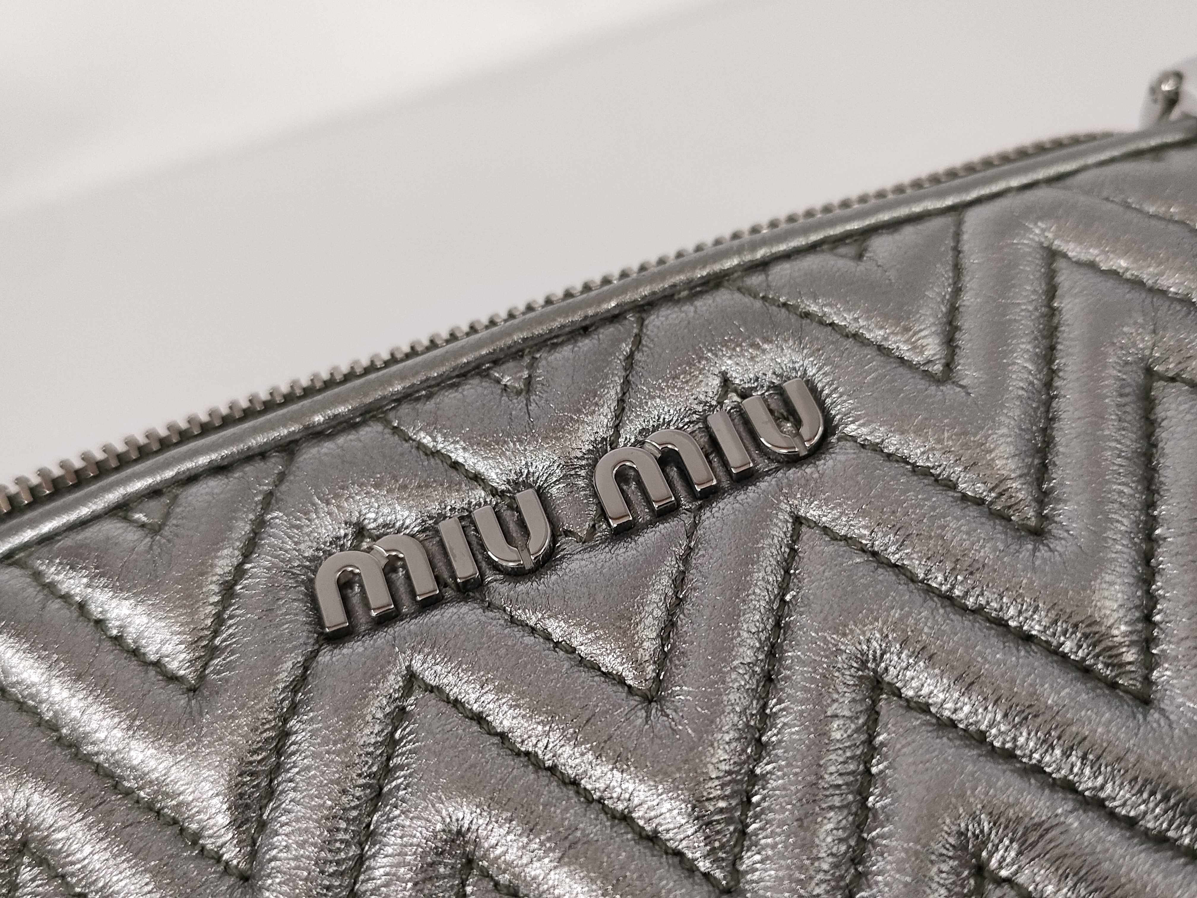 clutch bag, silver pouch — view 13