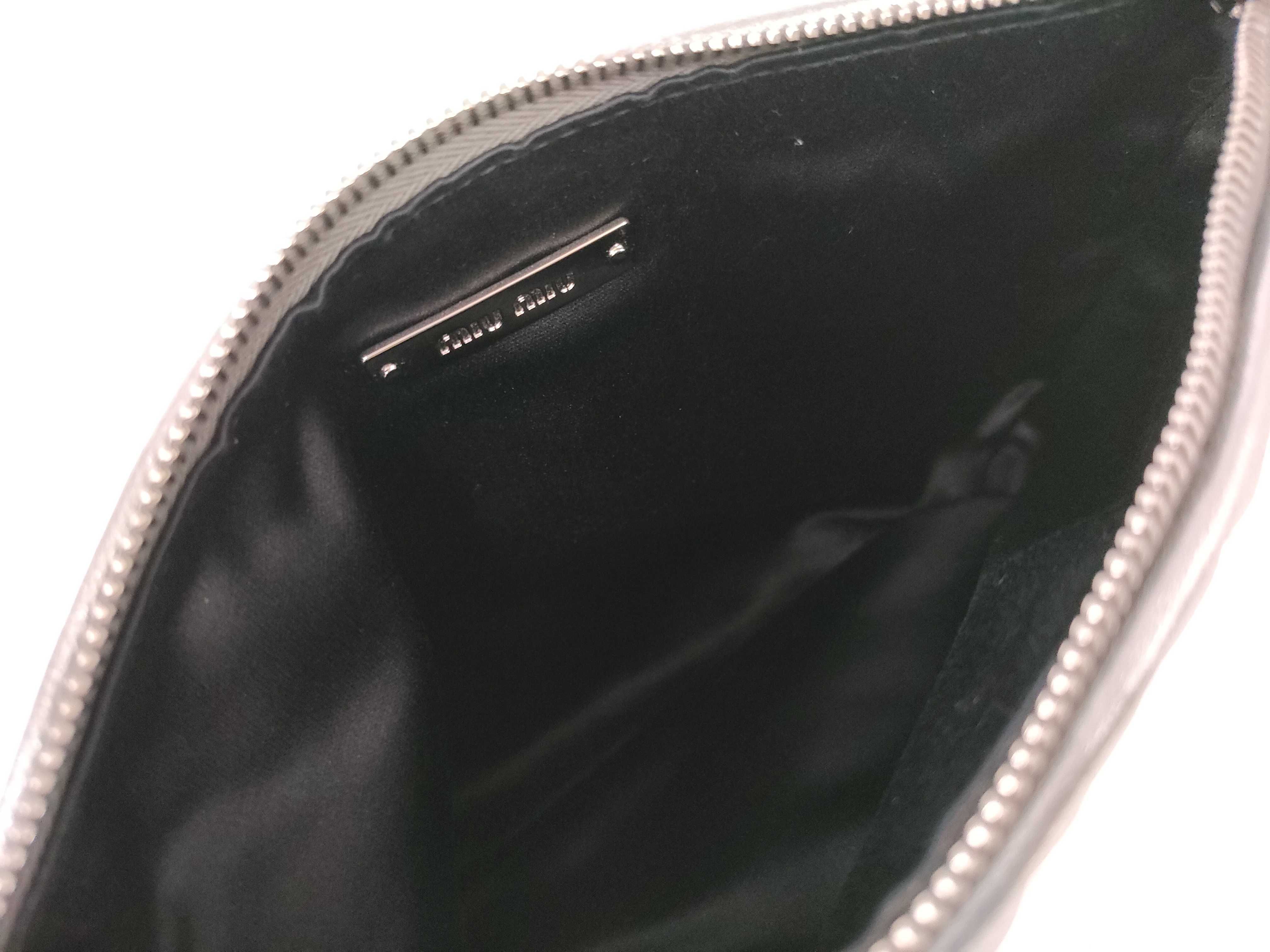 clutch bag, silver pouch — view 9