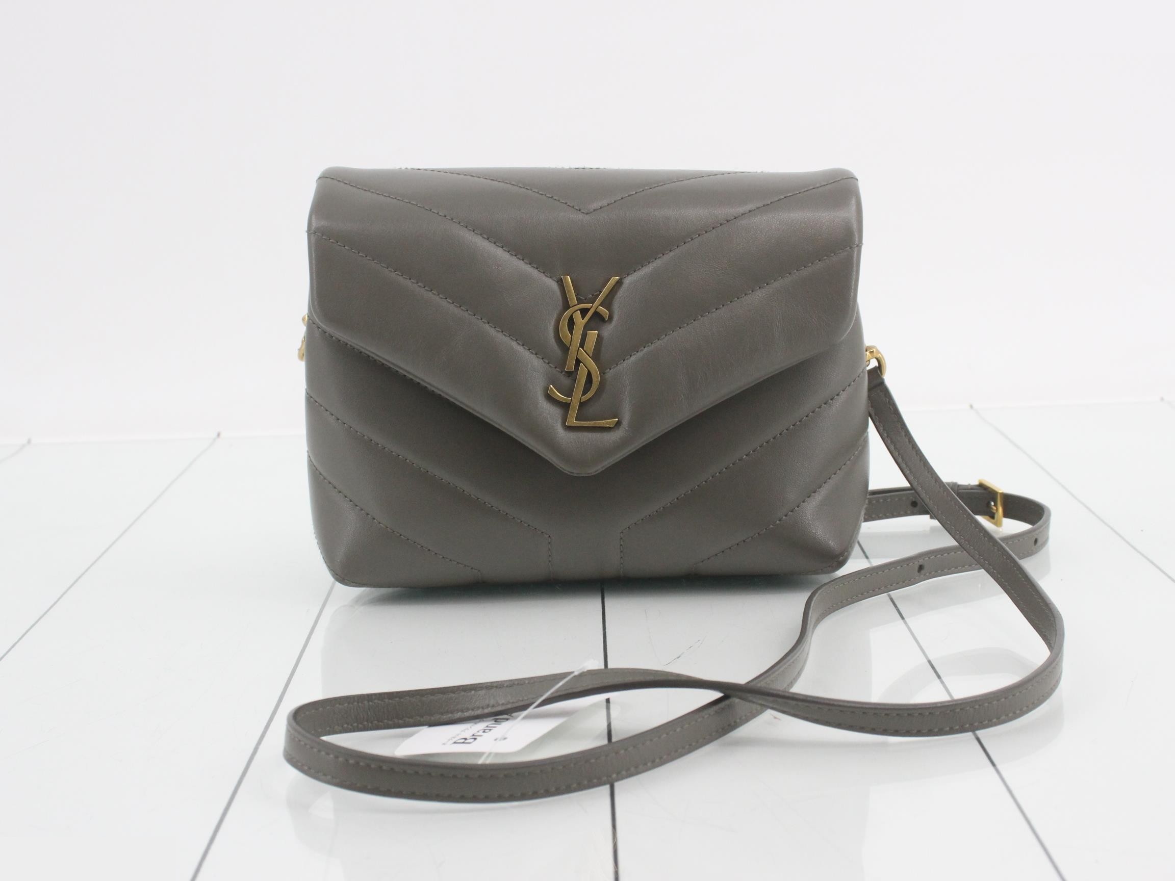 Lulu Toy Shoulder Bag, Gray