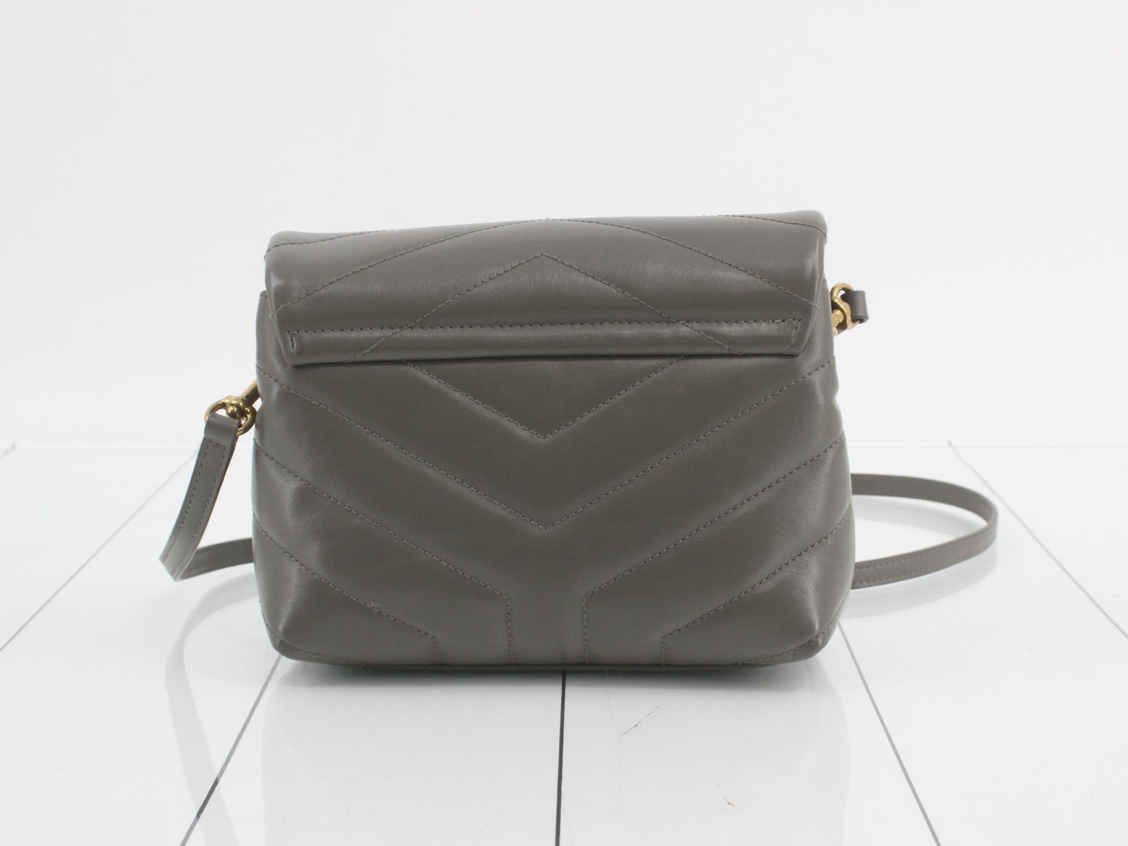 Lulu Toy Shoulder Bag, Gray — view 2
