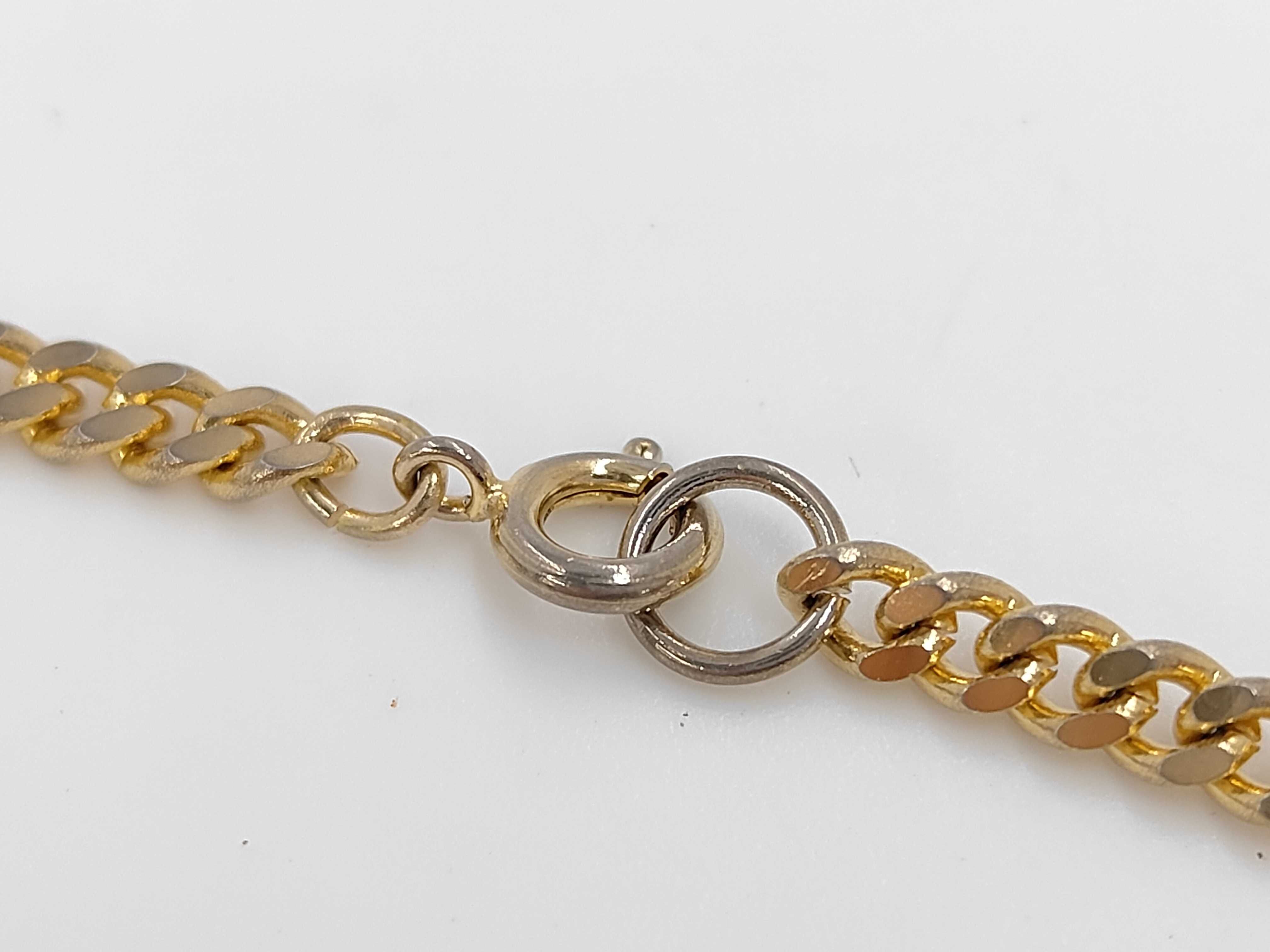 necklace 3312 Coco Mark rhinestone gold engraved necklace — view 4