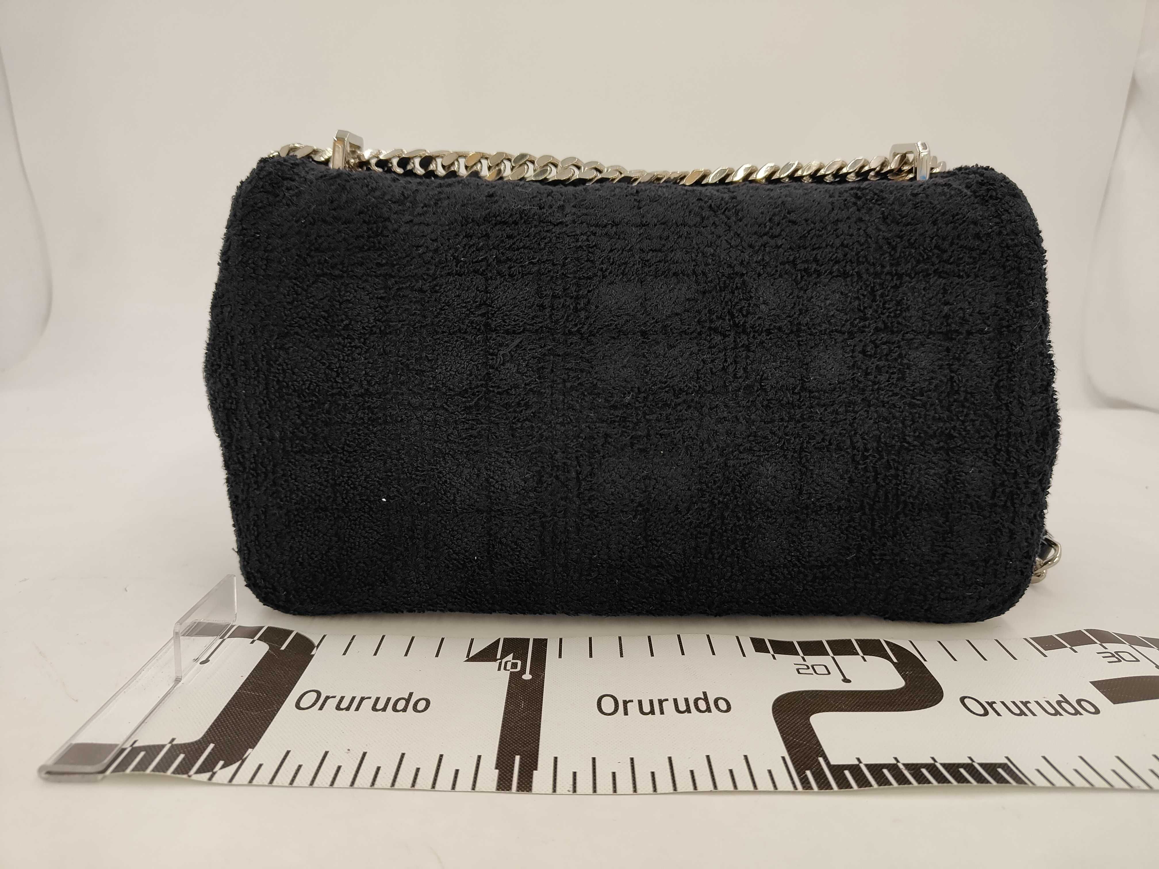 Chain Shoulder Bag, Pile Fabric, Roller Bag, TB Logo Shoulder Bag — view 2