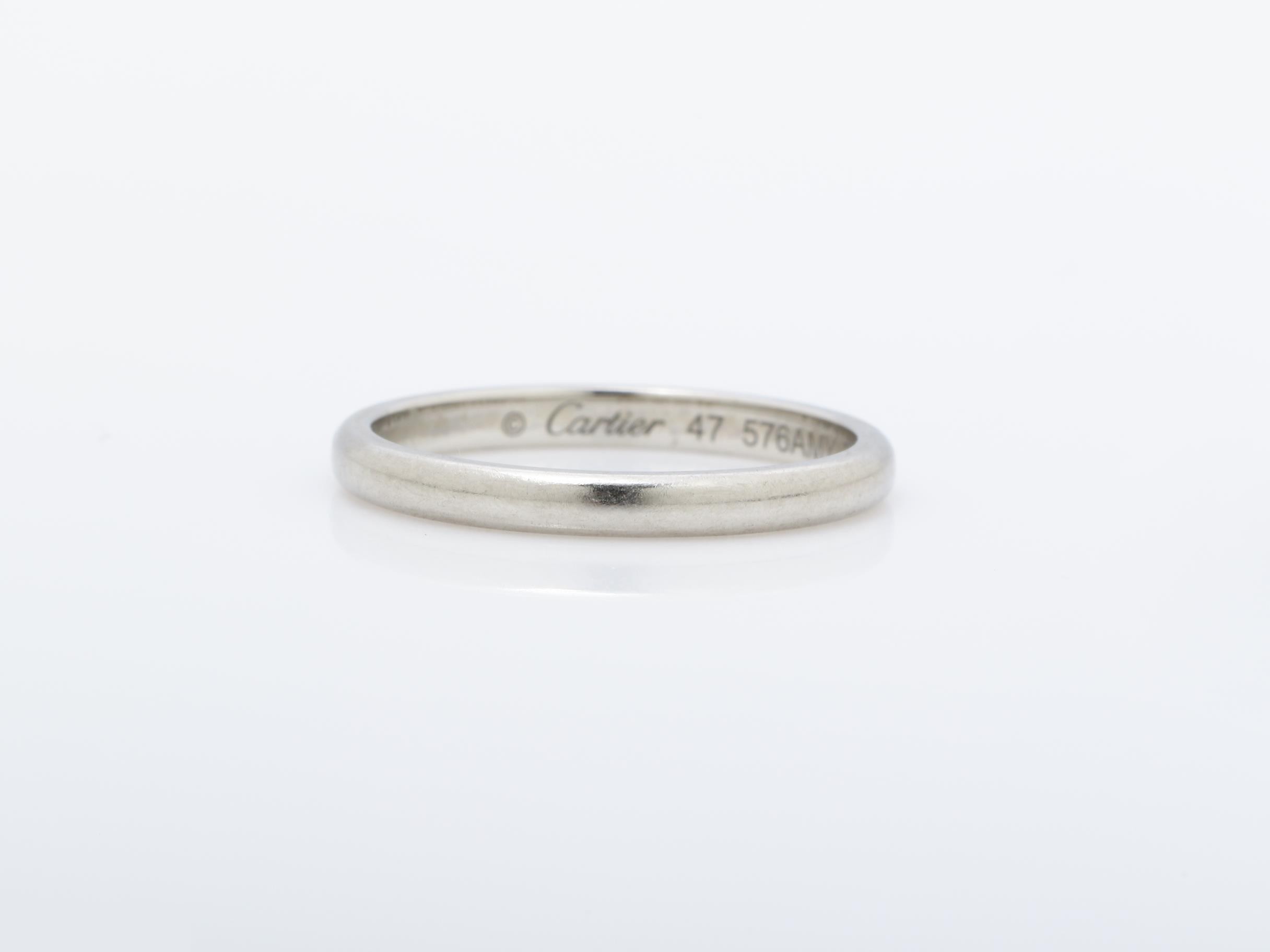 Other lines Precious metals/rings Engagement Pt950 2.2g #47