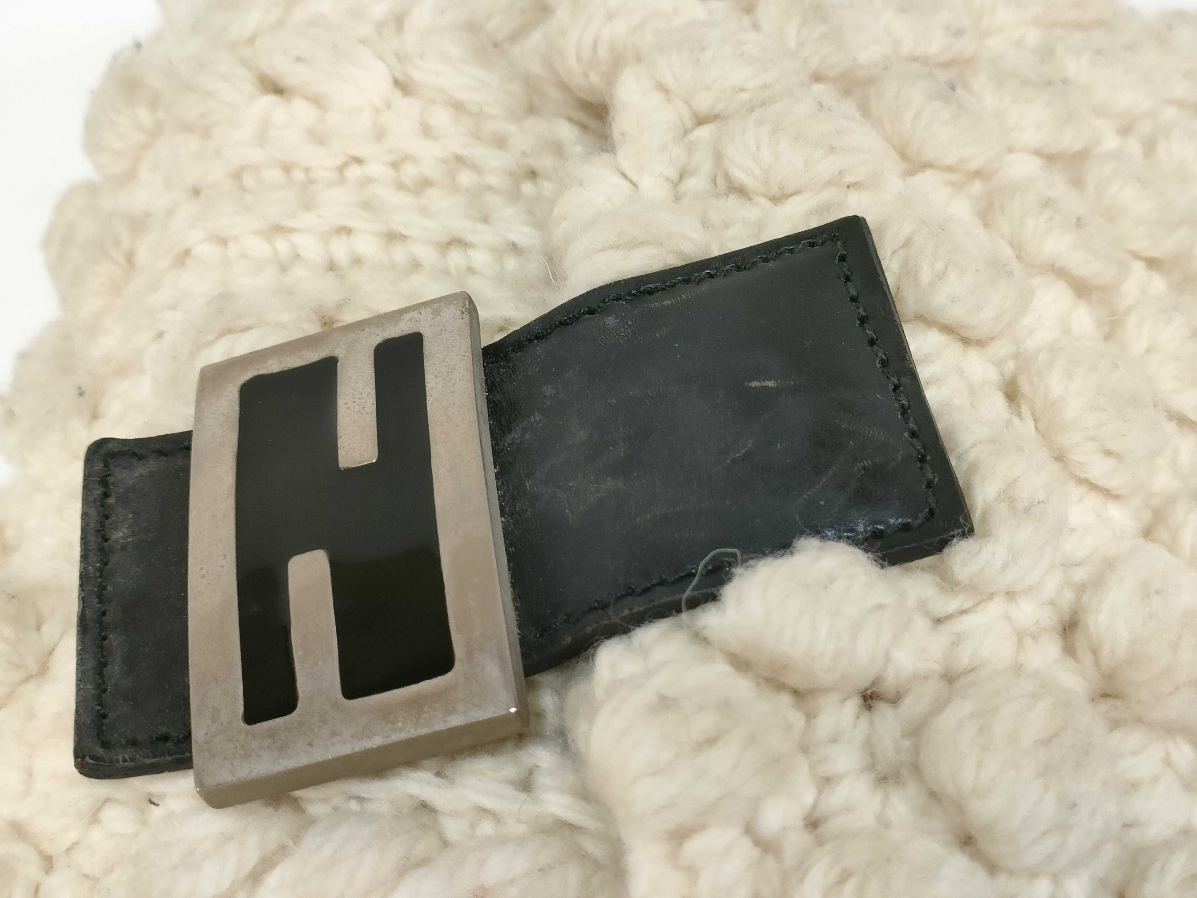 Mamma Bucket Knit White Handbag — view 11
