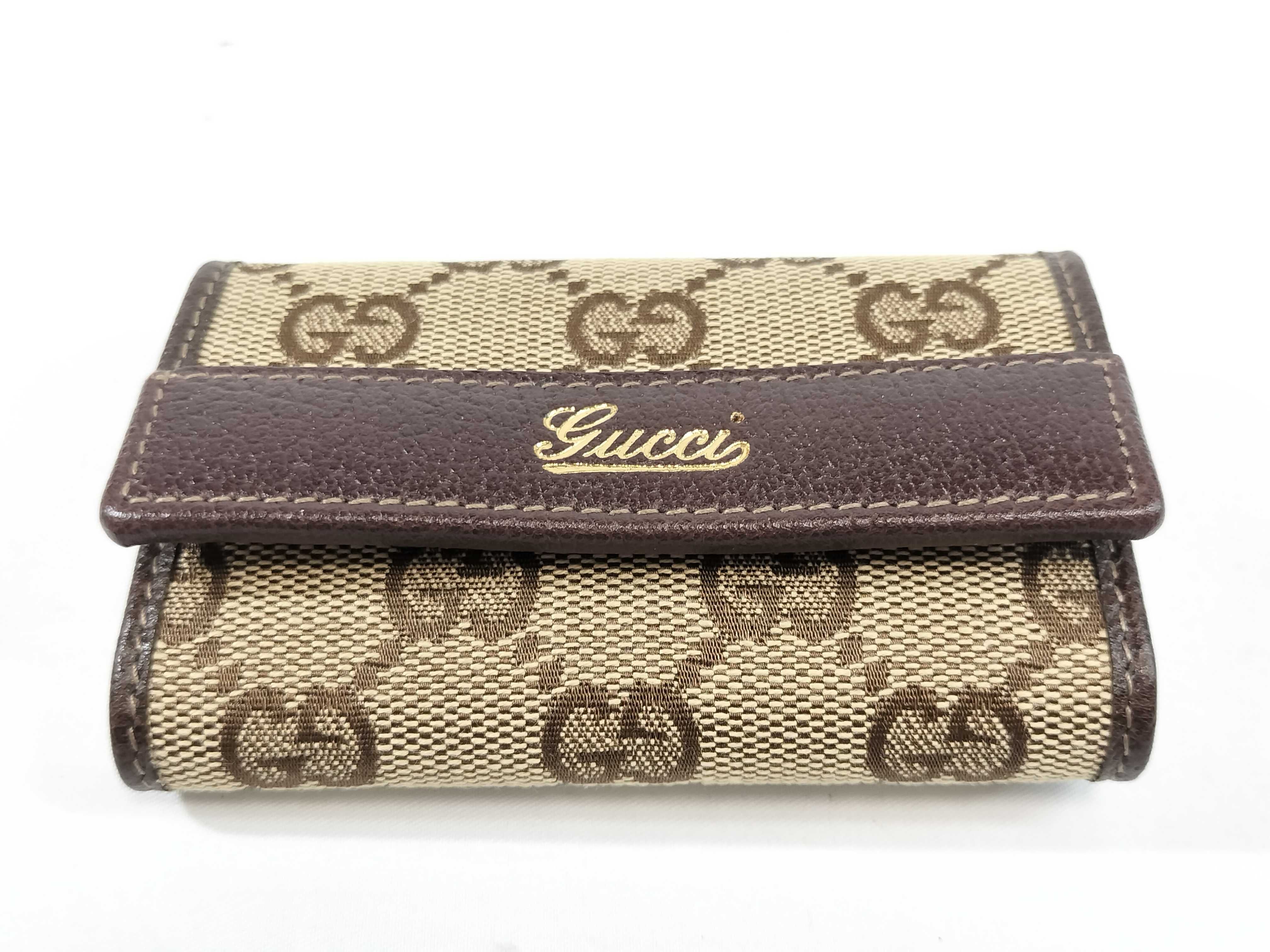 GG Canvas/6-Key Case