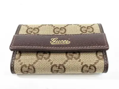 GG Canvas/6-Key Case