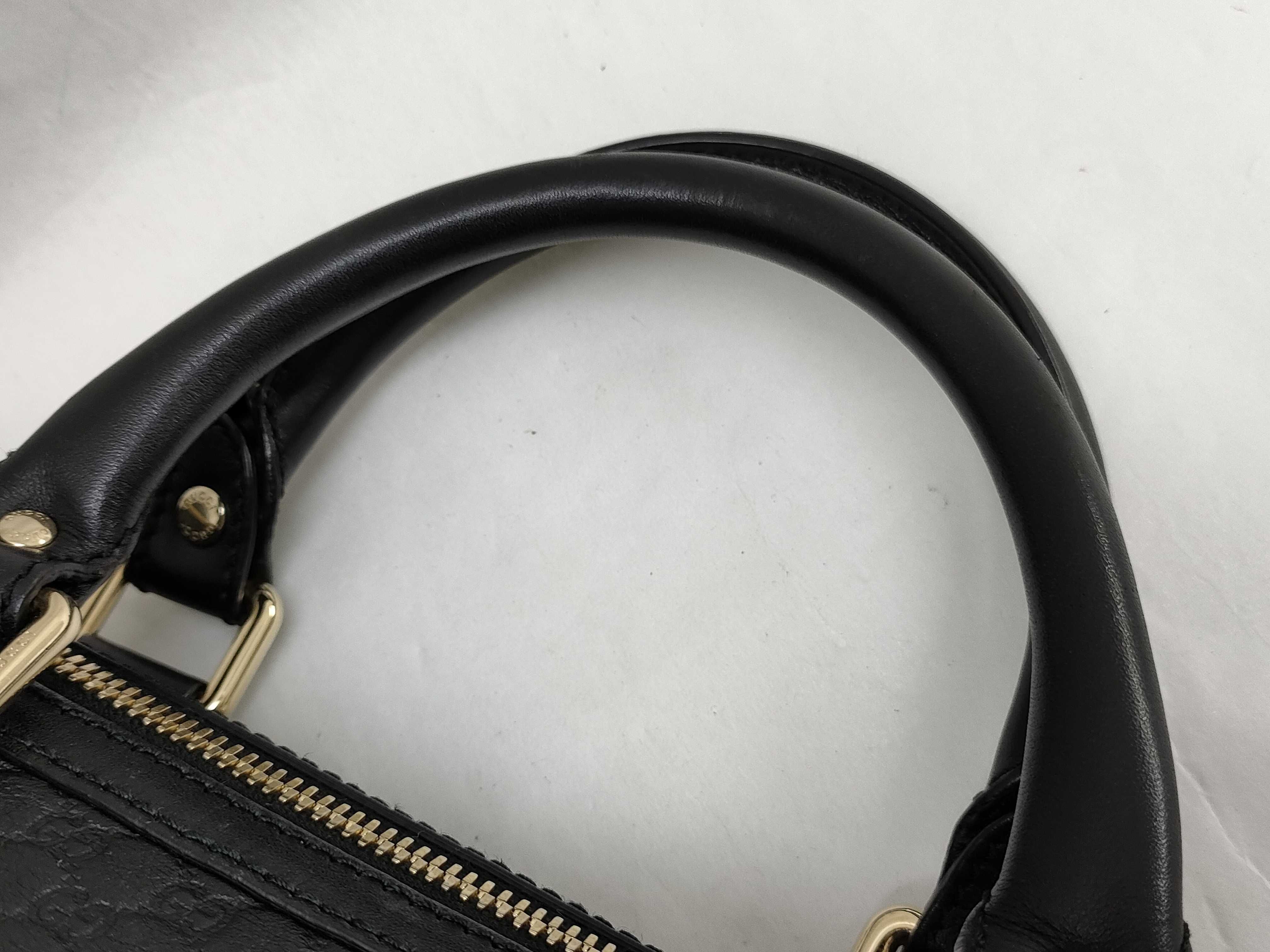 Microguccissima Black 449646000926 Mini Boston Bag Handbag — view 3