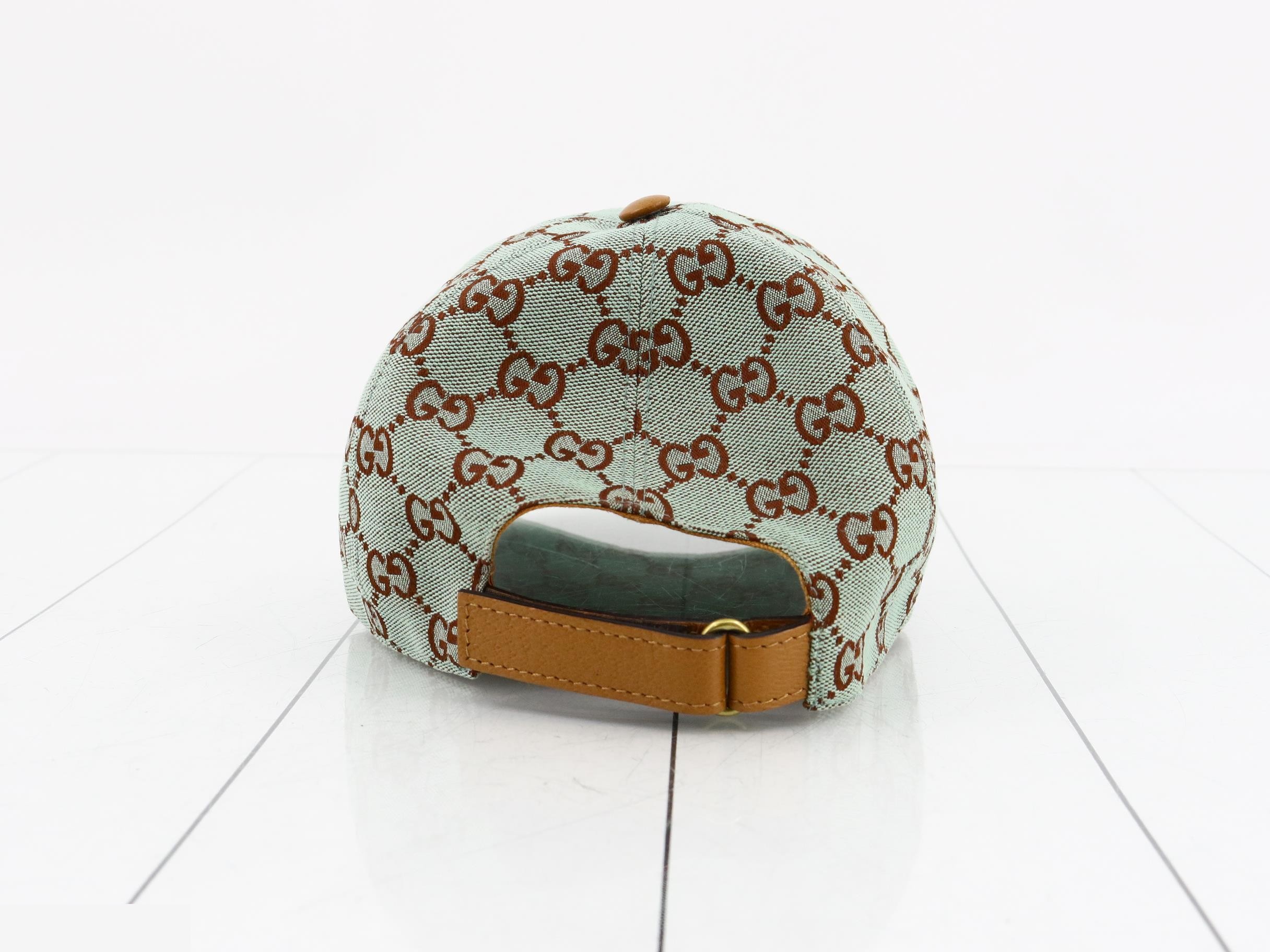 GG Canvas Baseball Cap 748475 — view 2