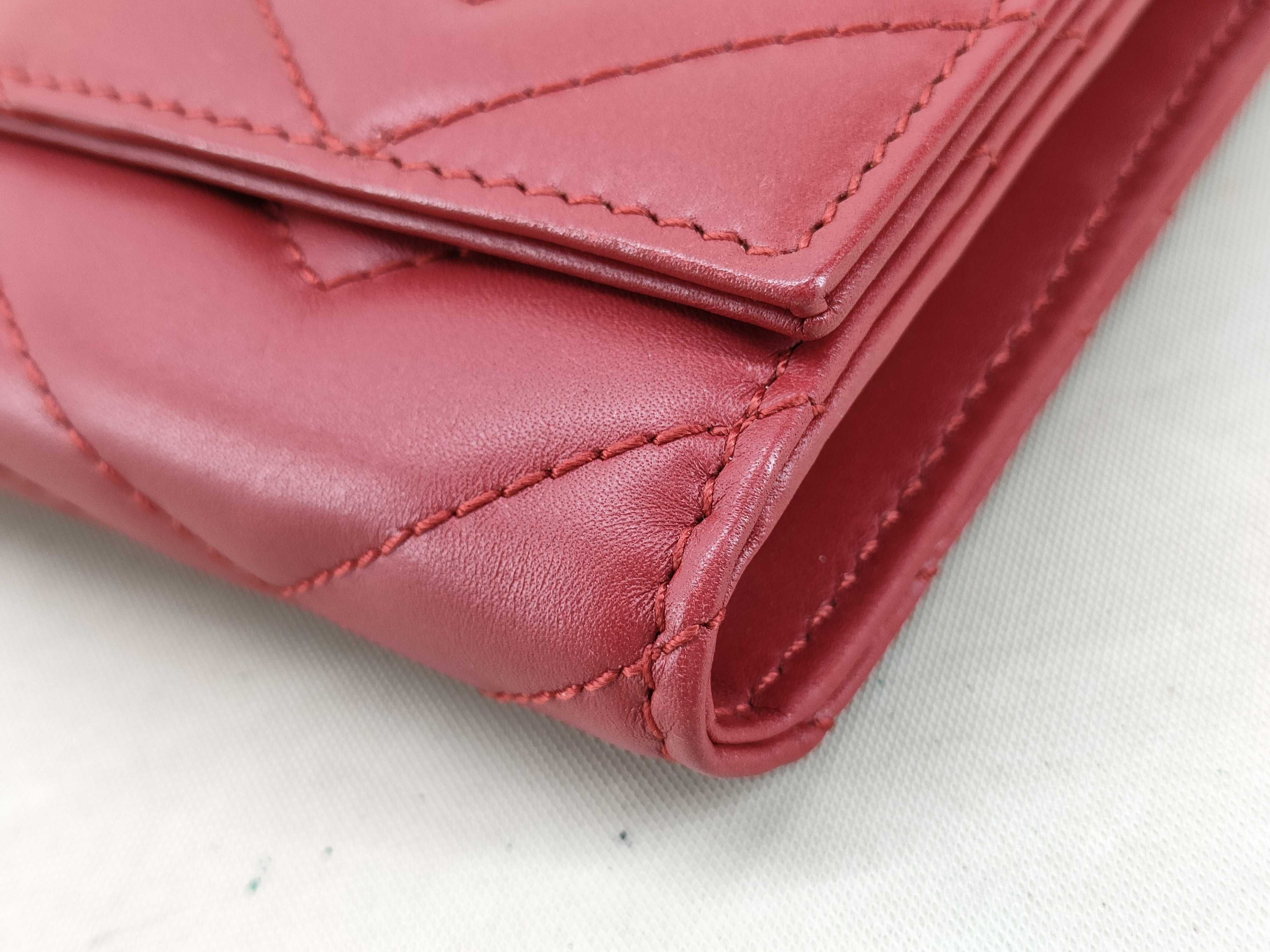 Marmont Leather Long Wallet 443436 — view 3