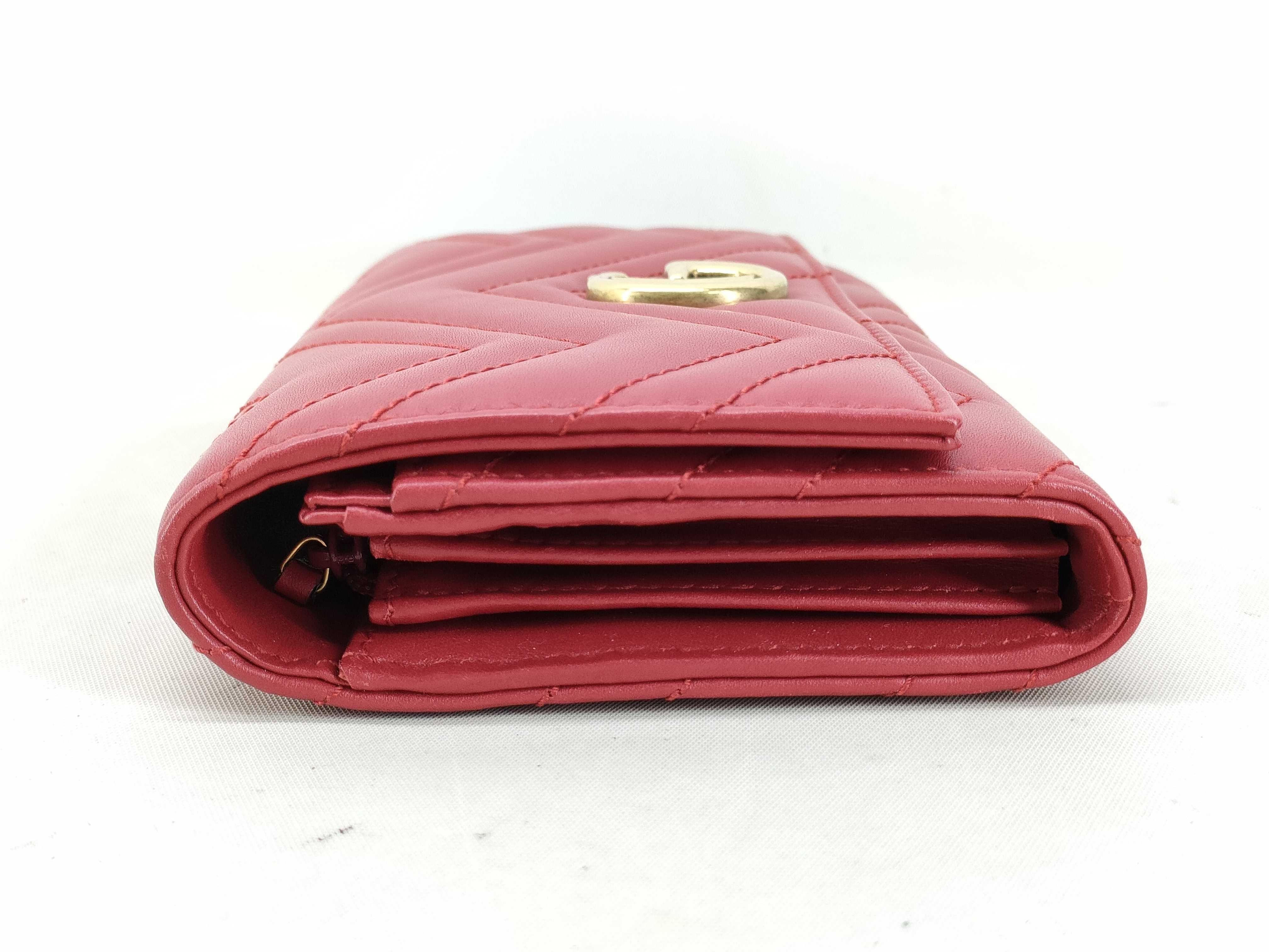 Marmont Leather Long Wallet 443436 — view 5