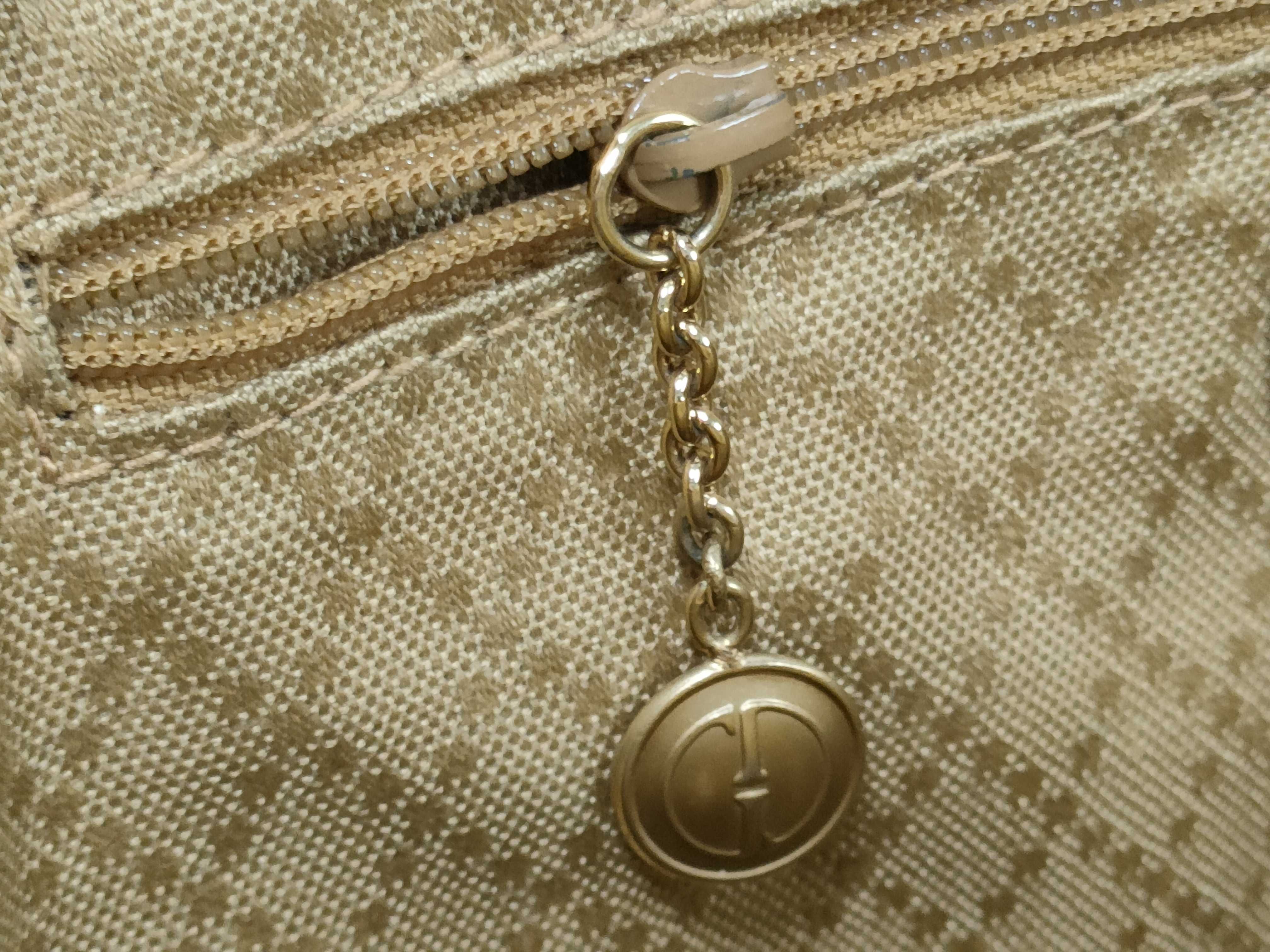 Bamboo Brown Suede Bamboo Handbag — view 14