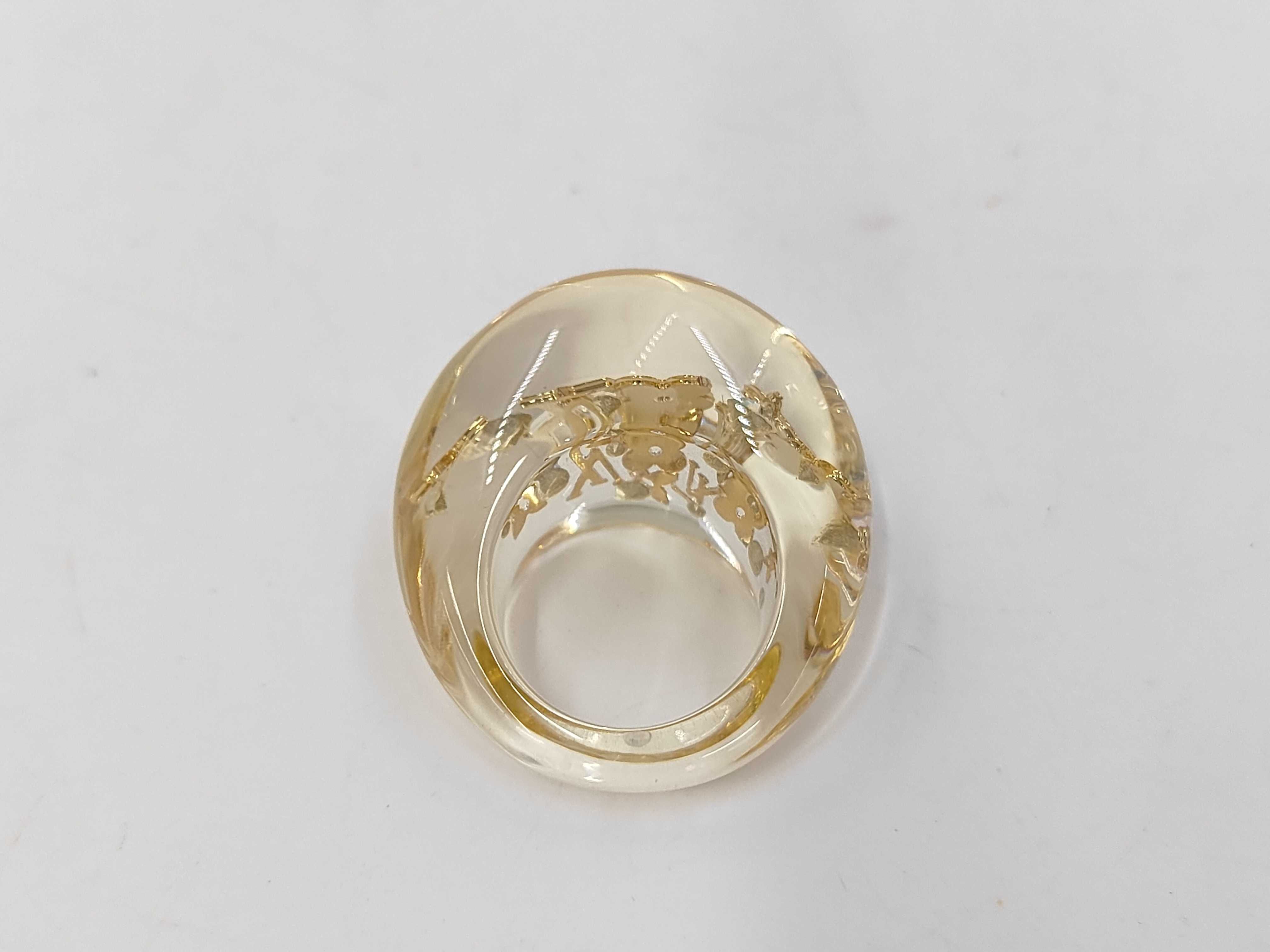 Monogram Bague Inclusion Ring, Size S — view 4