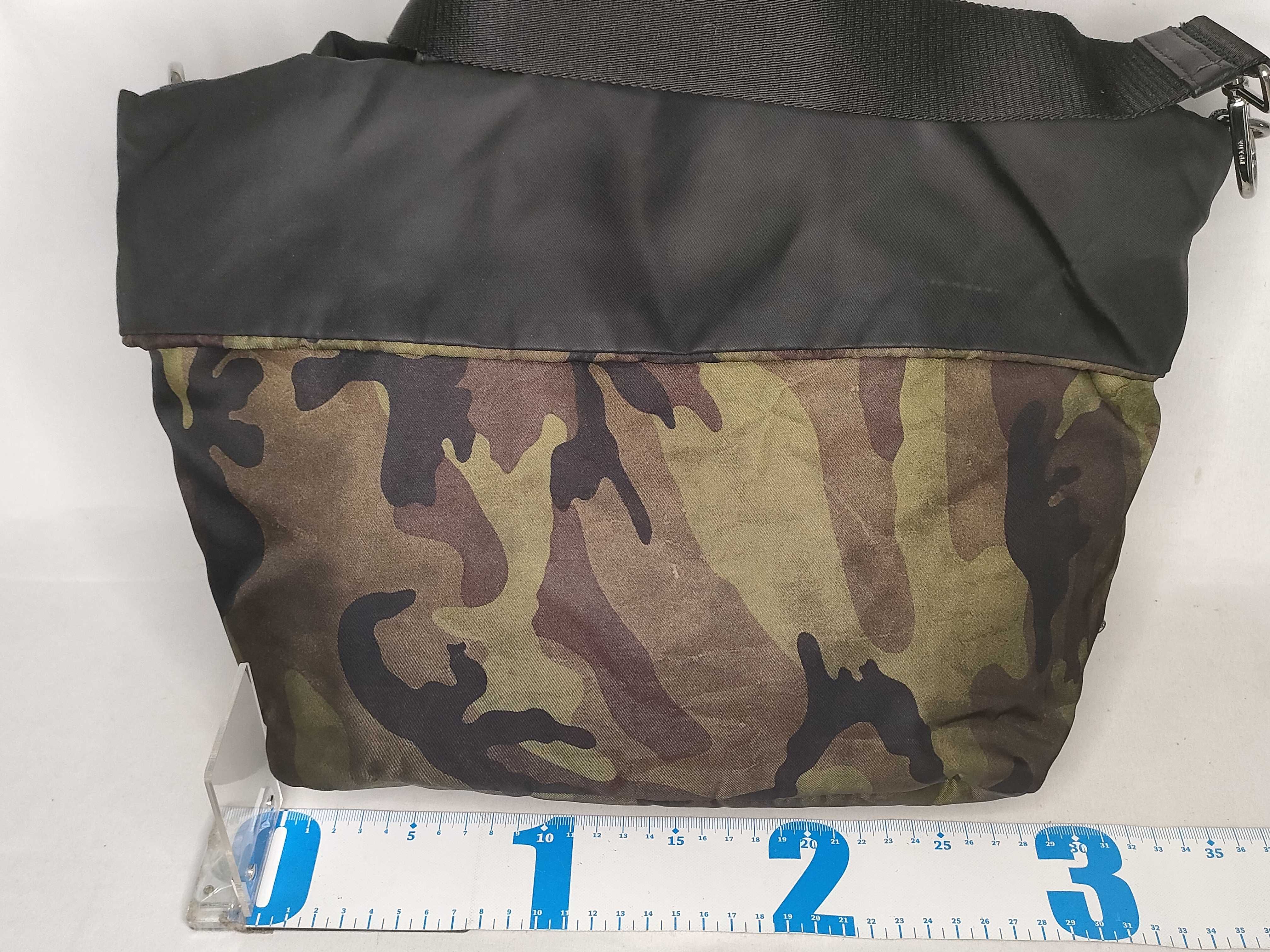 Nylon Prada Tote Bag Nylon Green Tote Bag — view 2
