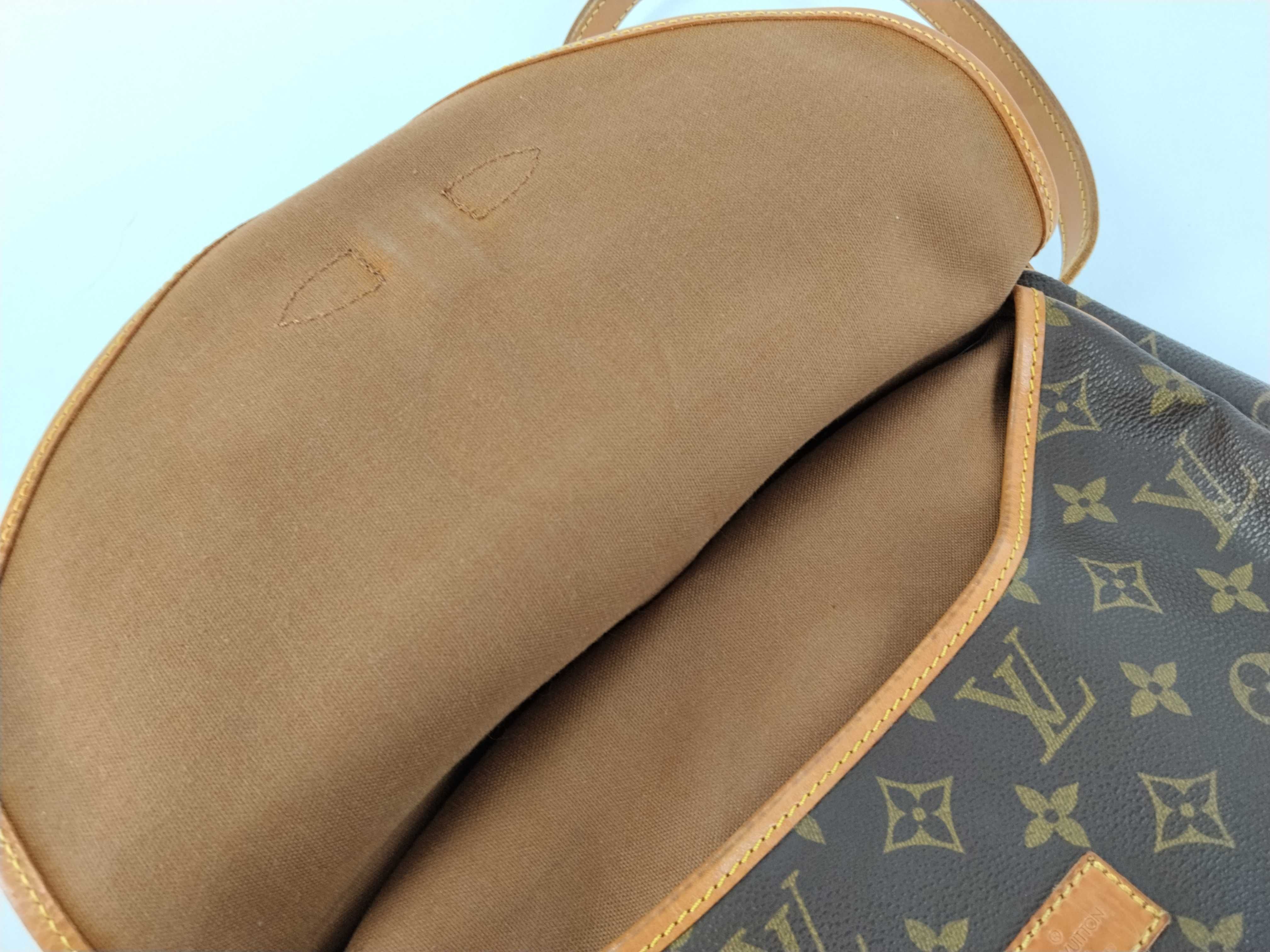Monogram Bag Louis Vuitton Monogram Saumur Shoulder Bag — view 11