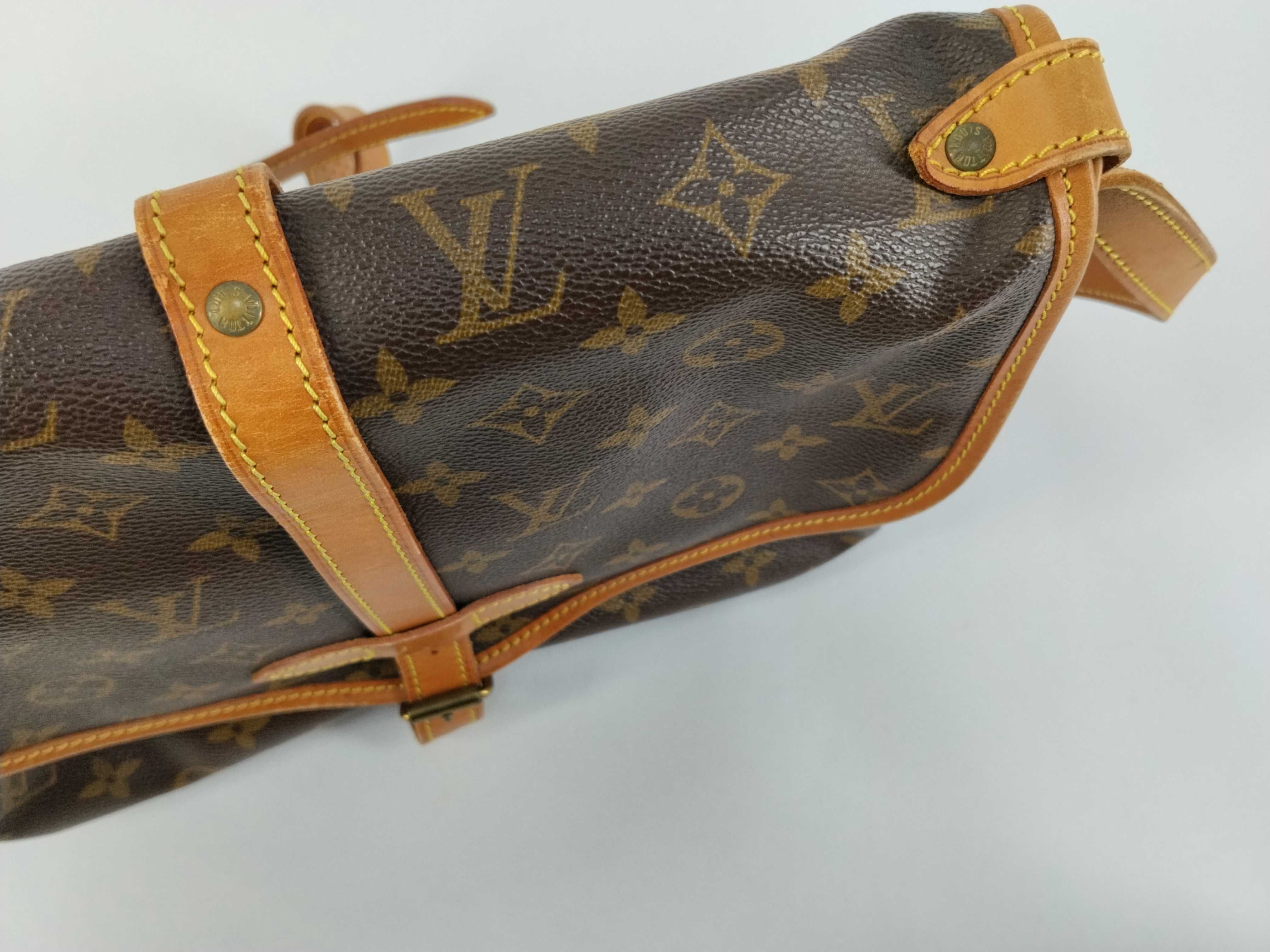 Monogram Bag Louis Vuitton Monogram Saumur Shoulder Bag — view 10