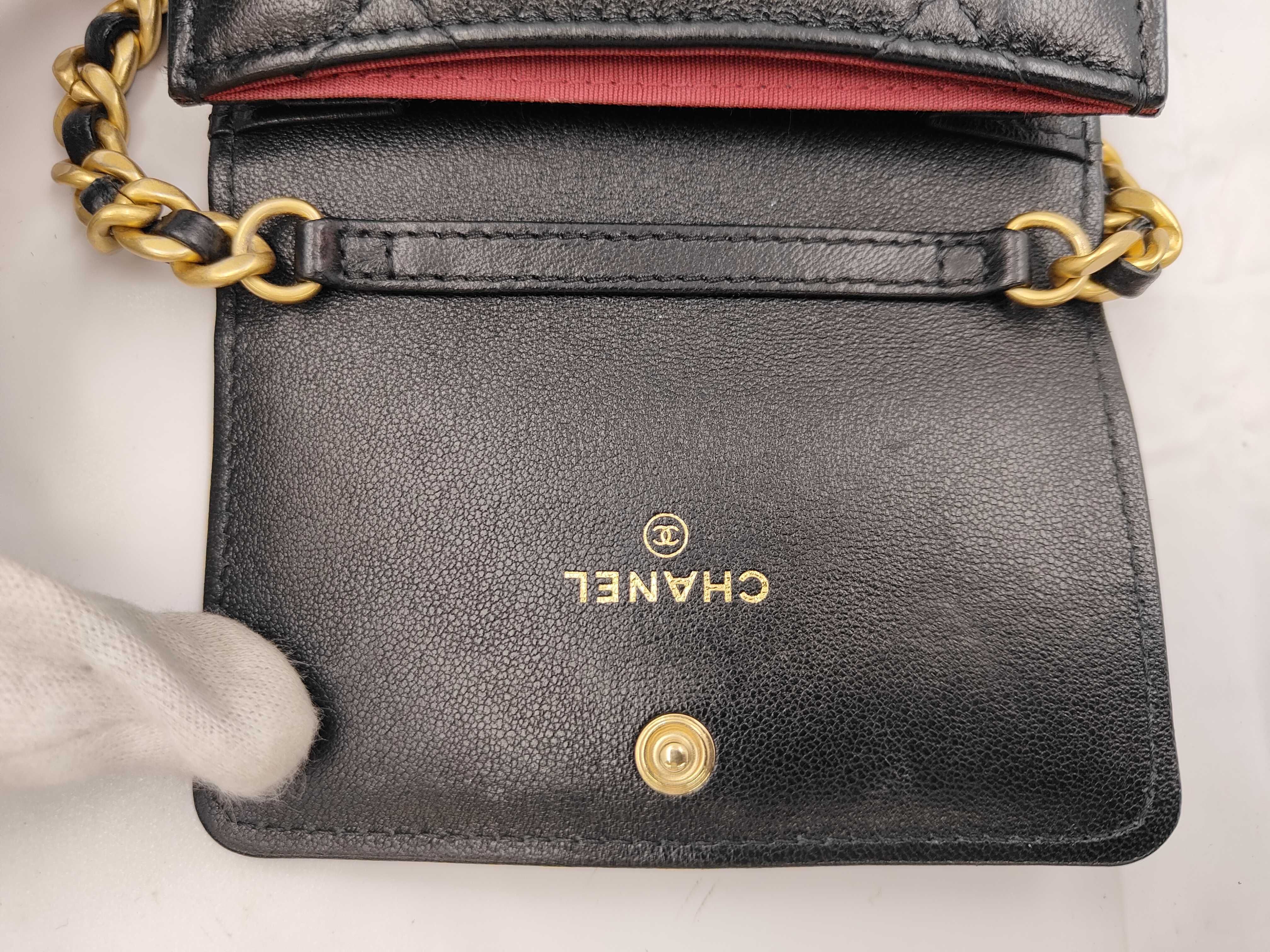 Matelassé Chain Shoulder Bag — view 7