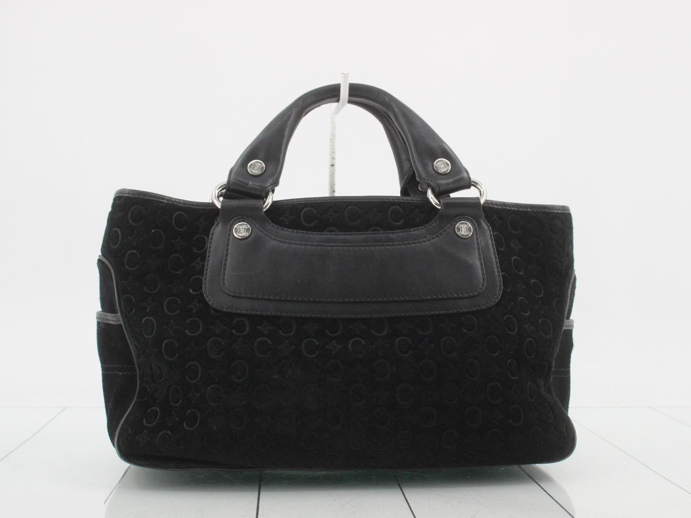 C Macadam Suede Boogie Bag, Black, Handbag — view 2